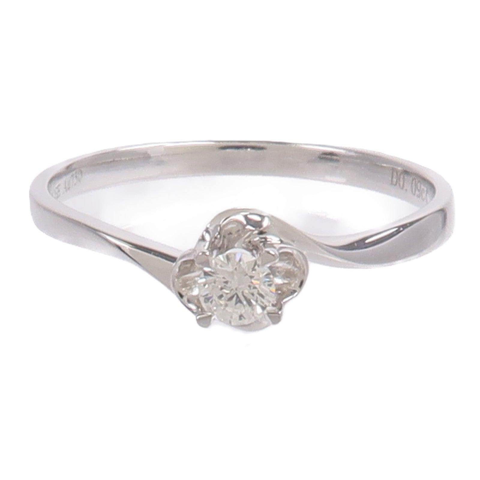 JEWELRY 18K白金Diamond Ring鑽石戒指