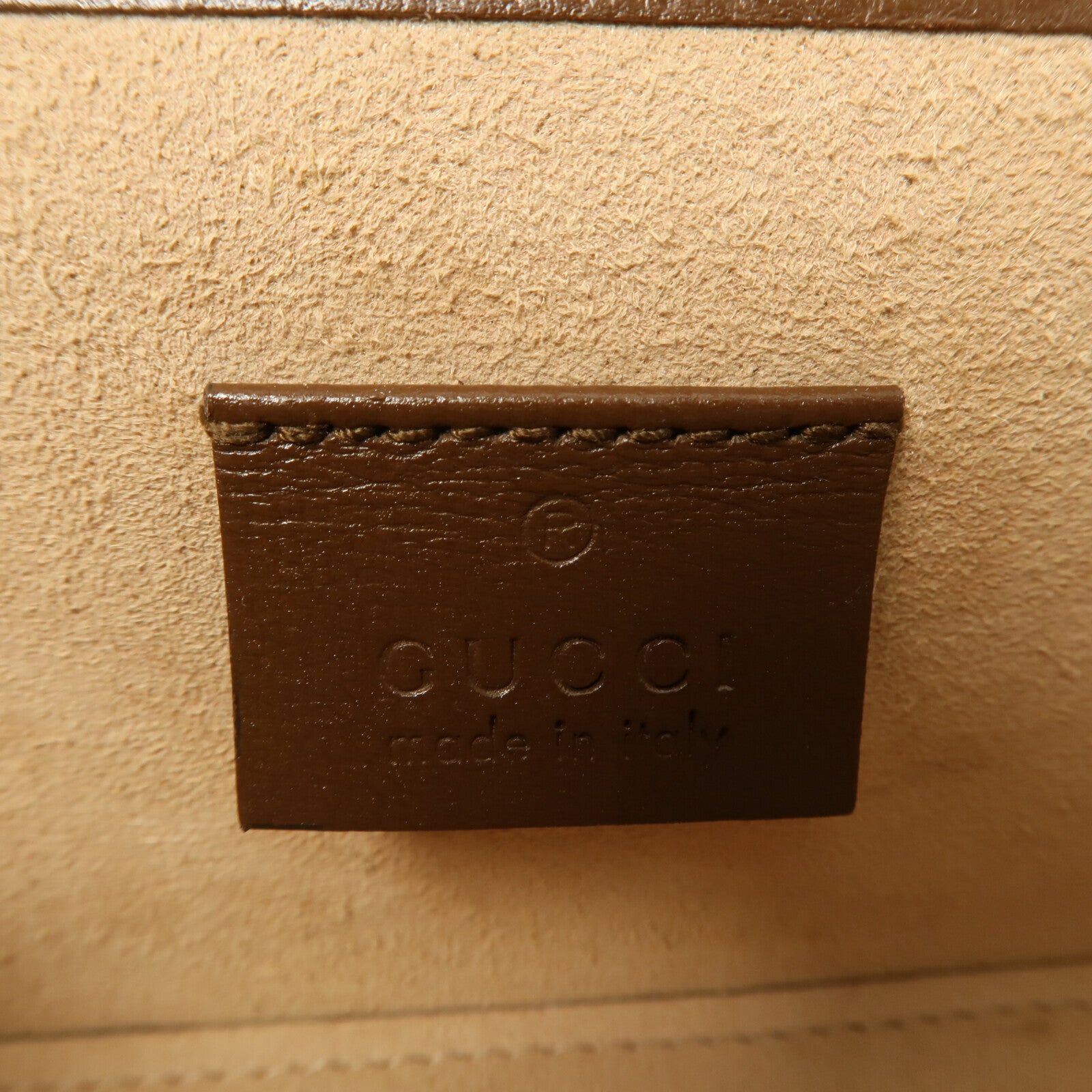 GUCCI 塗層帆布Horsebit 1955 Mini肩背袋
