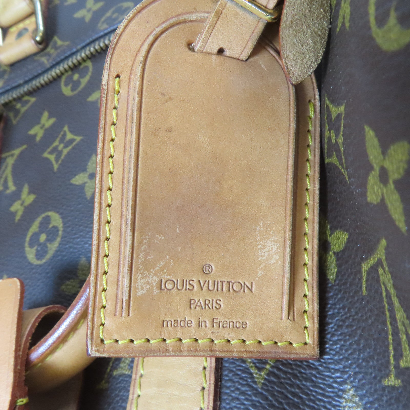 LOUIS VUITTON Monogram Keepall 45 Boston Bag金扣手挽袋啡色