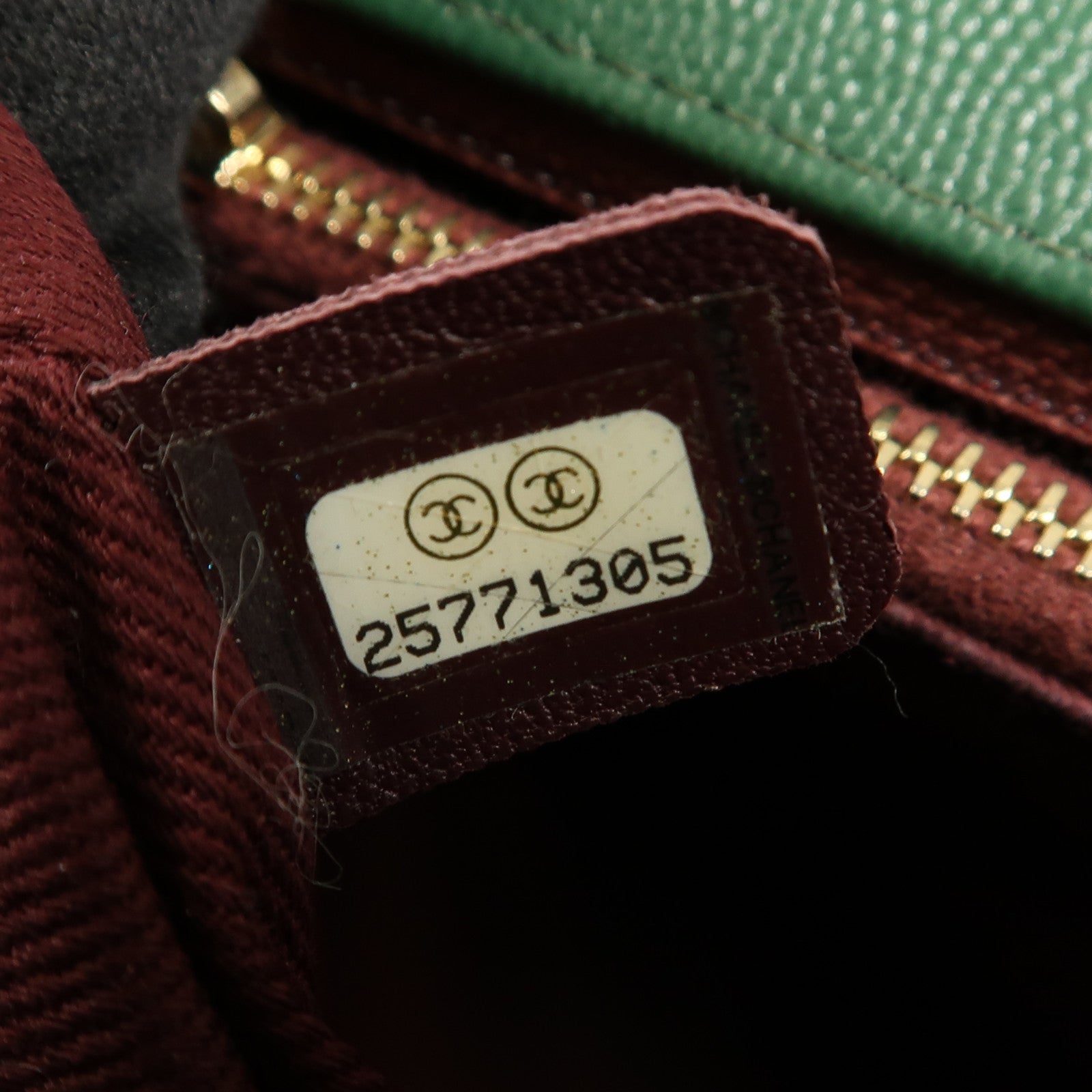 CHANEL 牛皮皮革Coco Handle Large金扣鏈帶手挽肩背兩用袋