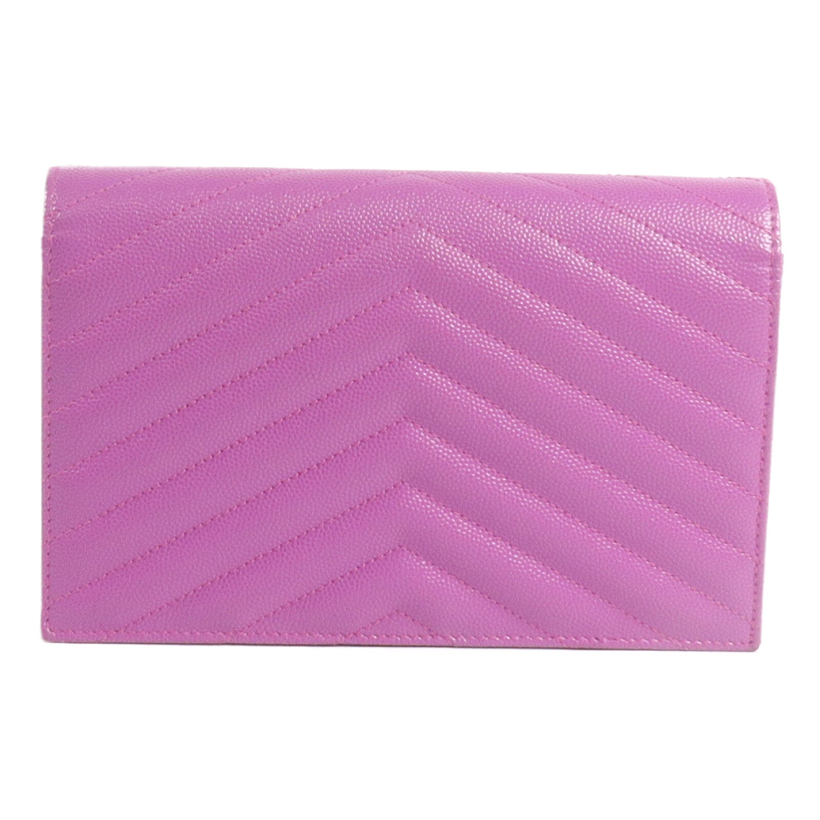SAINT LAURENT 牛皮皮革Cassandra Envelope Chain Wallet