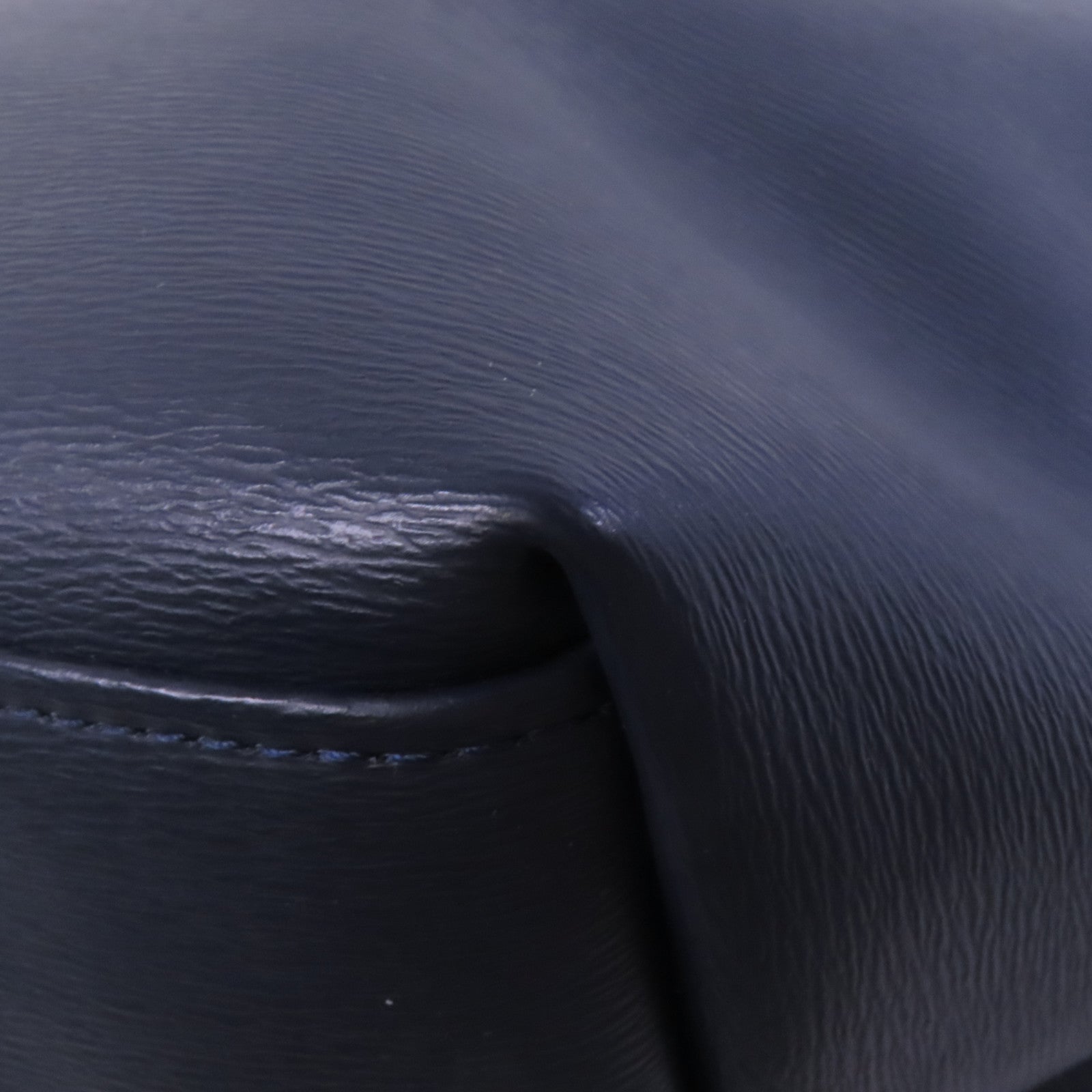 Longchamp 牛皮皮革Hand Bag銀扣手挽袋