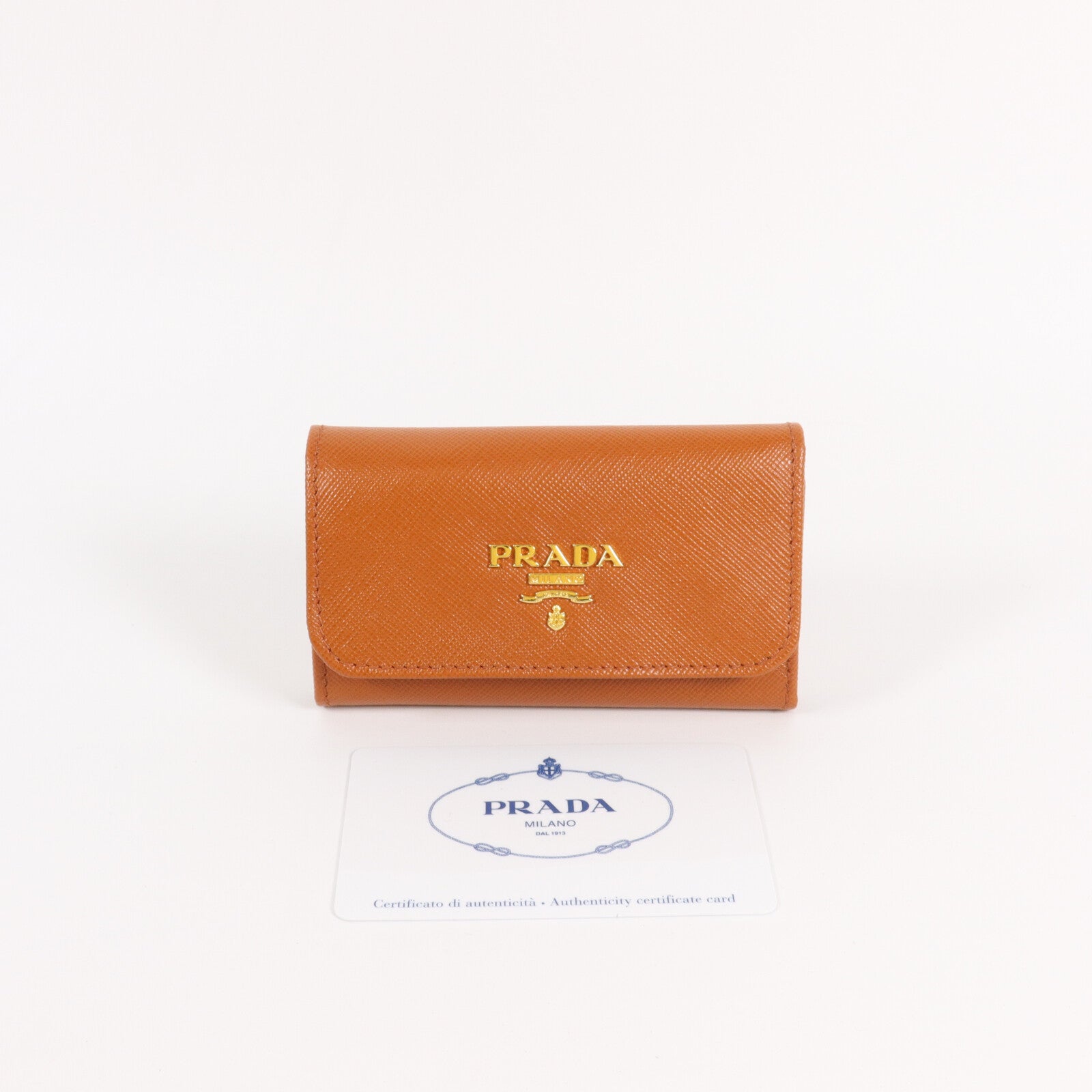 PRADA Saffiano皮革Key Case鎖匙包
