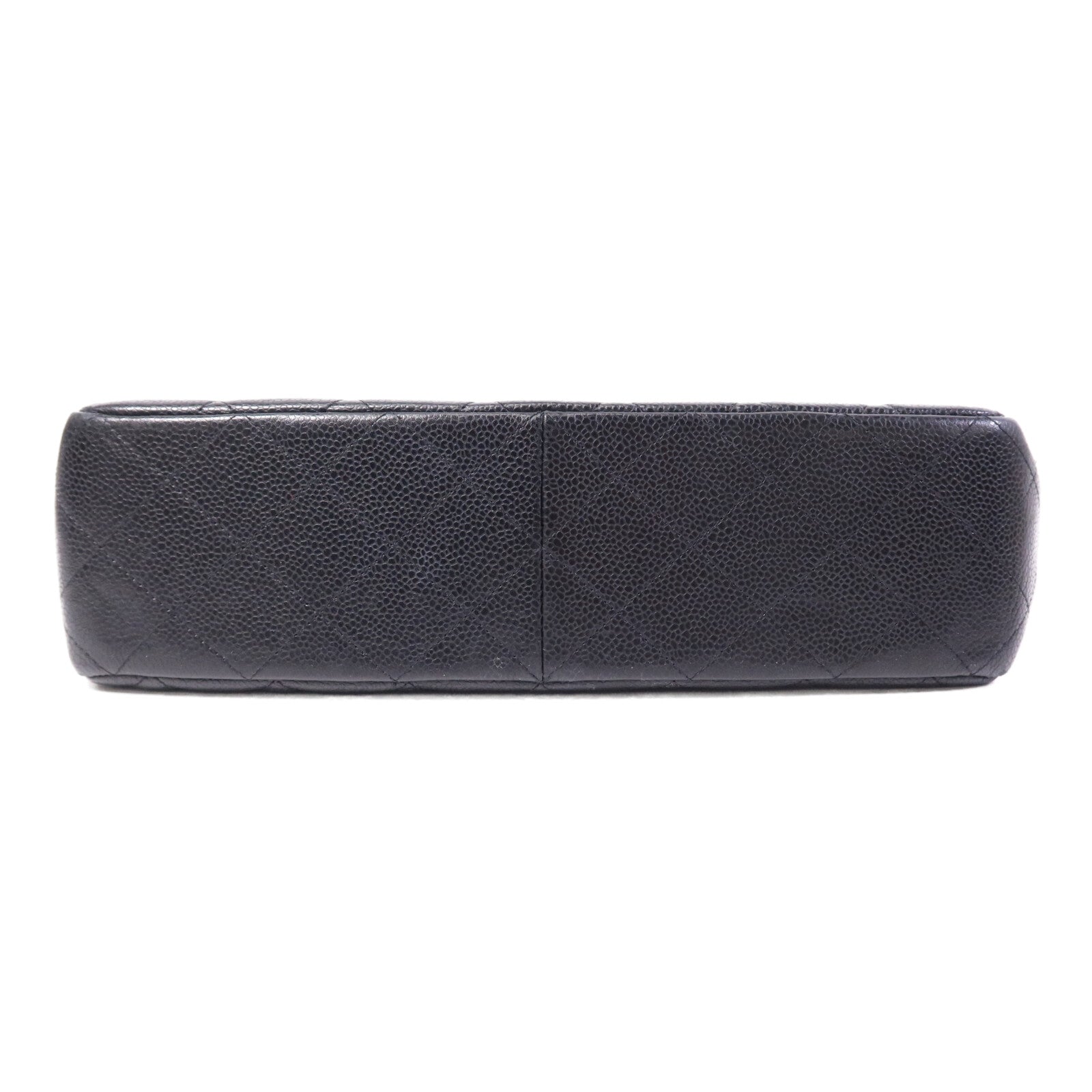 CHANEL 【激減優惠】牛皮皮革Large Classic銀扣鏈帶肩背袋