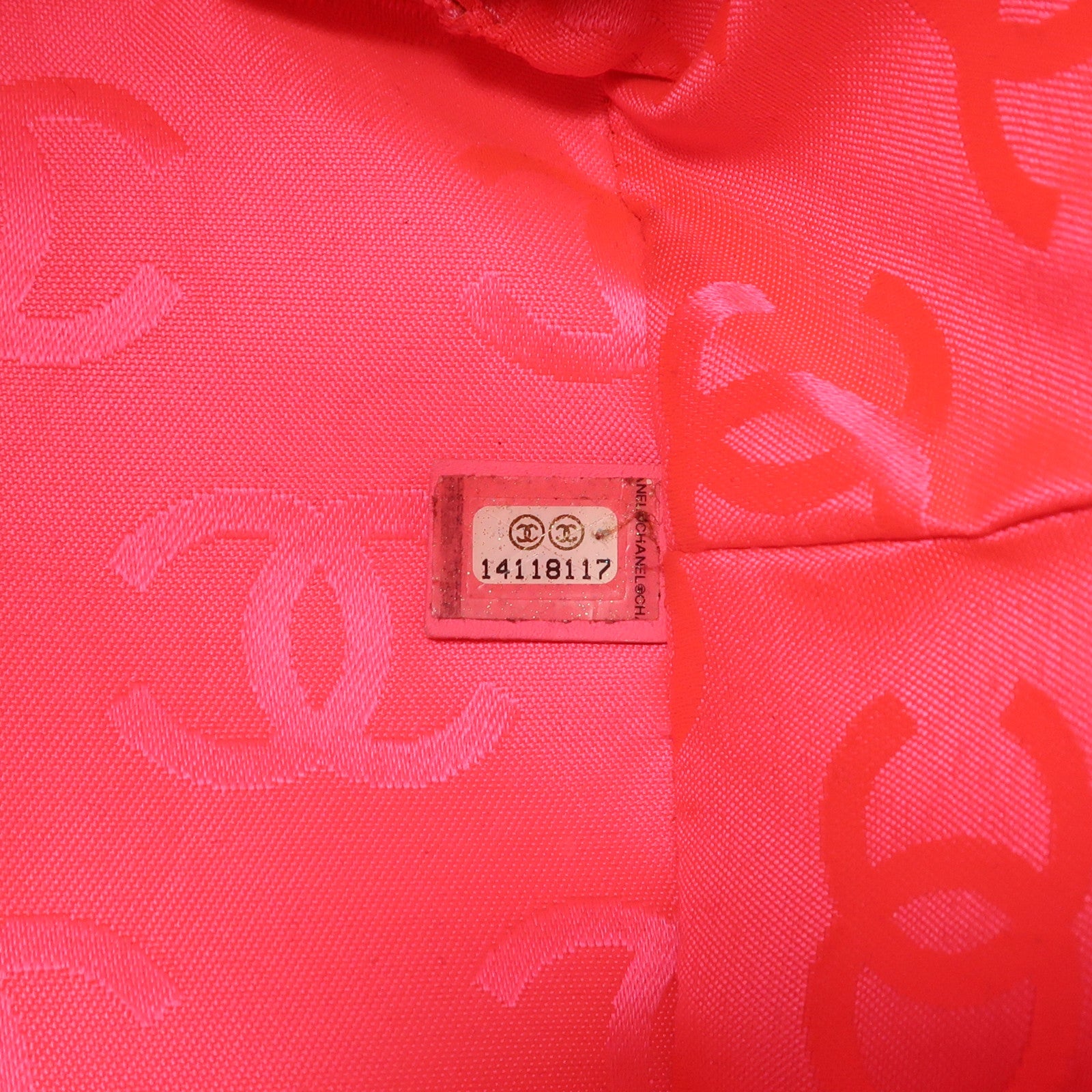 CHANEL 牛皮皮革Cambon Line Tote銀扣肩背袋