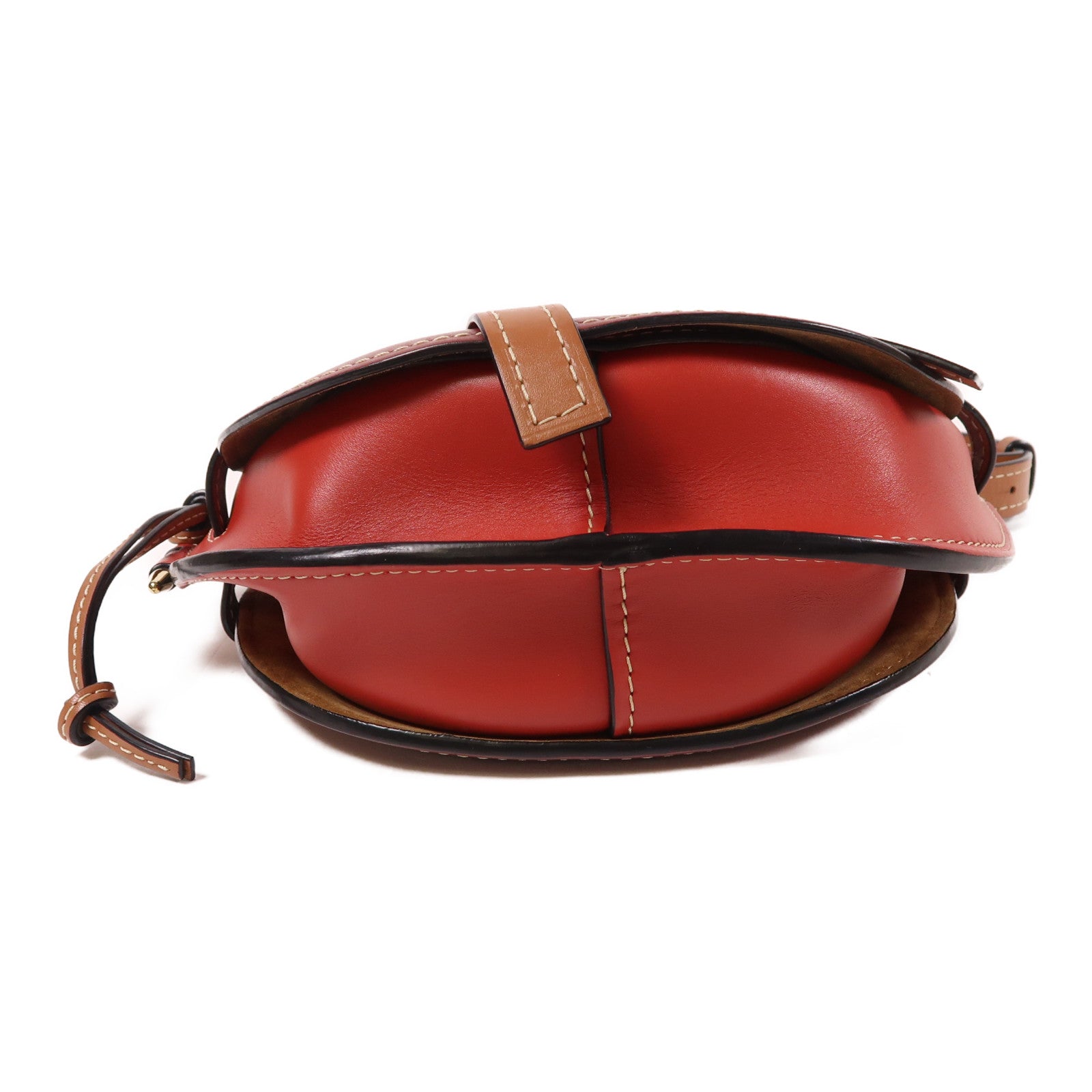 LOEWE 牛皮皮革Gate Small金扣肩背袋