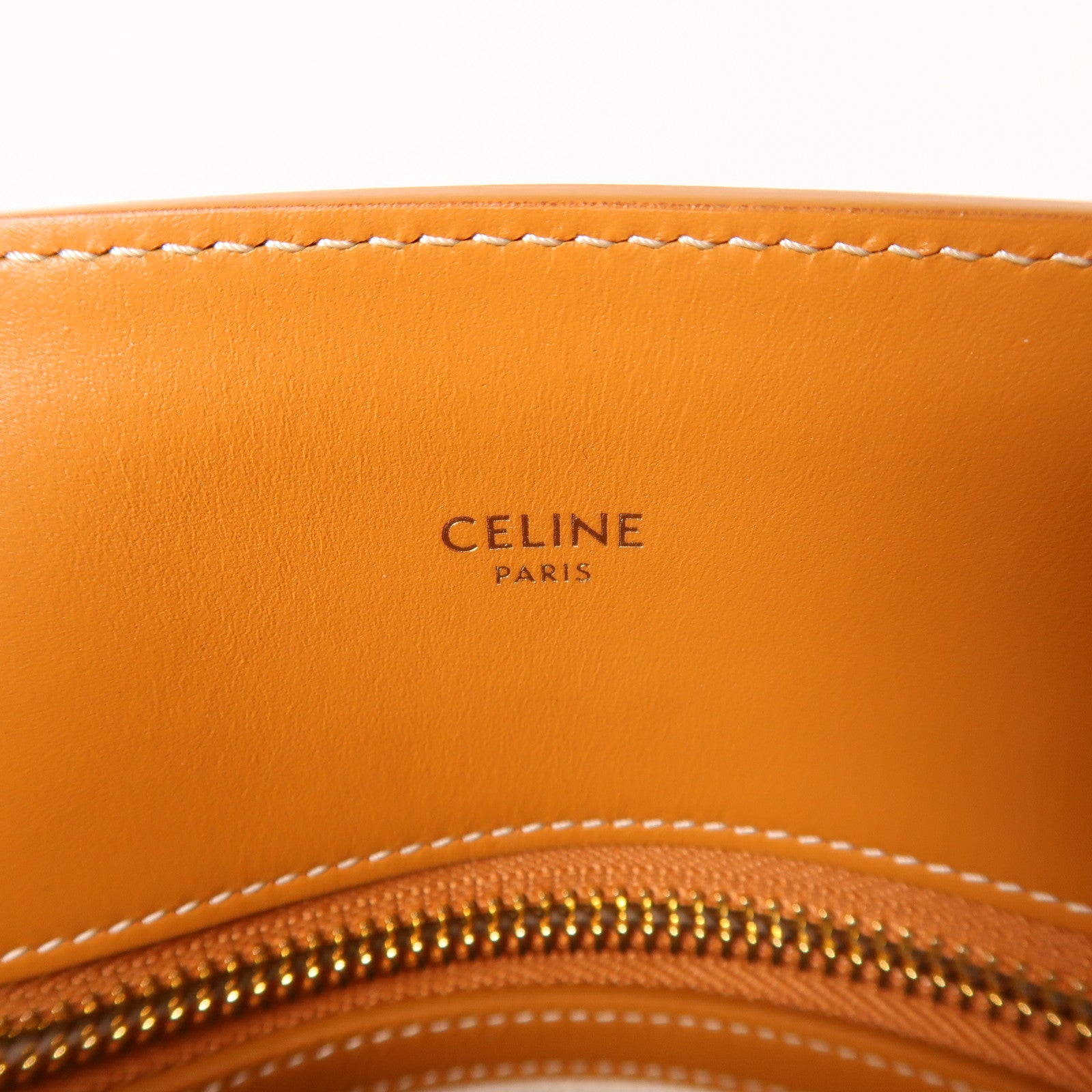 CELINE 帆布2 Way Shoulder金扣手挽肩背兩用袋