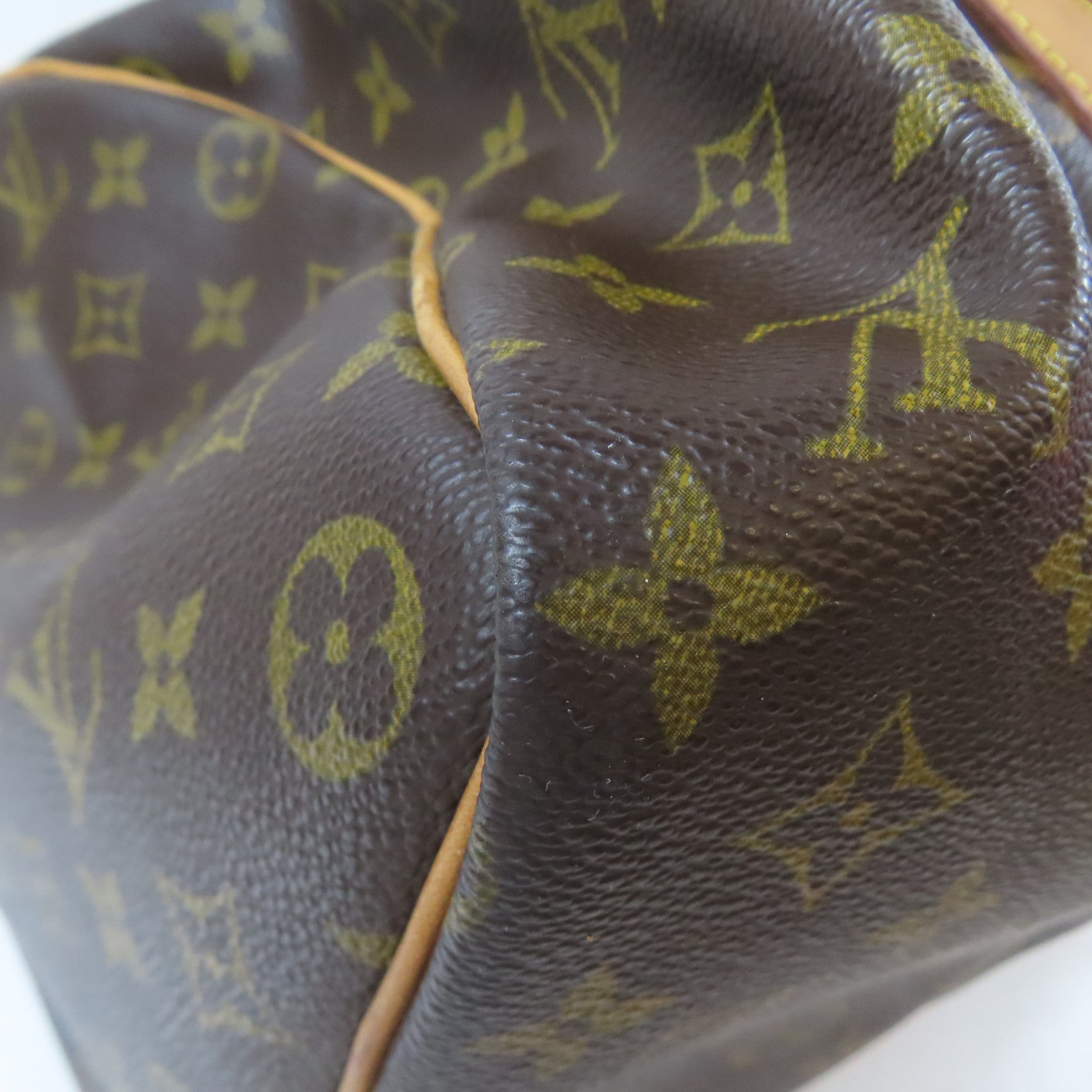 LOUIS VUITTON Monogram Keepall 45 Boston Bag金扣手挽袋啡色