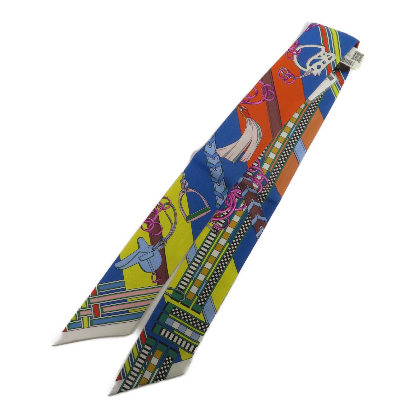 HERMES 絲質Twilly絲巾