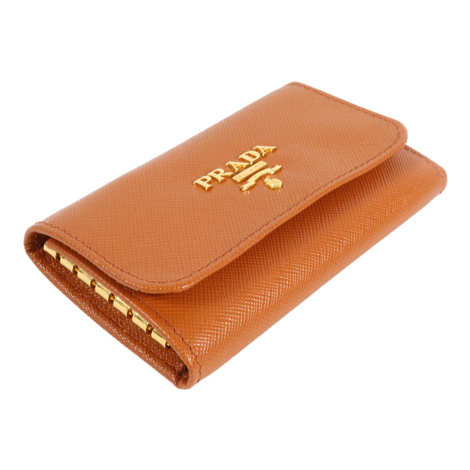 PRADA Saffiano皮革Key Case鎖匙包
