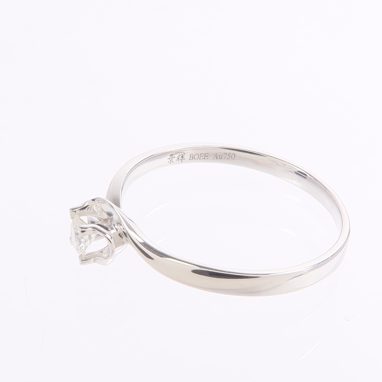 JEWELRY 18K白金Diamond Ring鑽石戒指