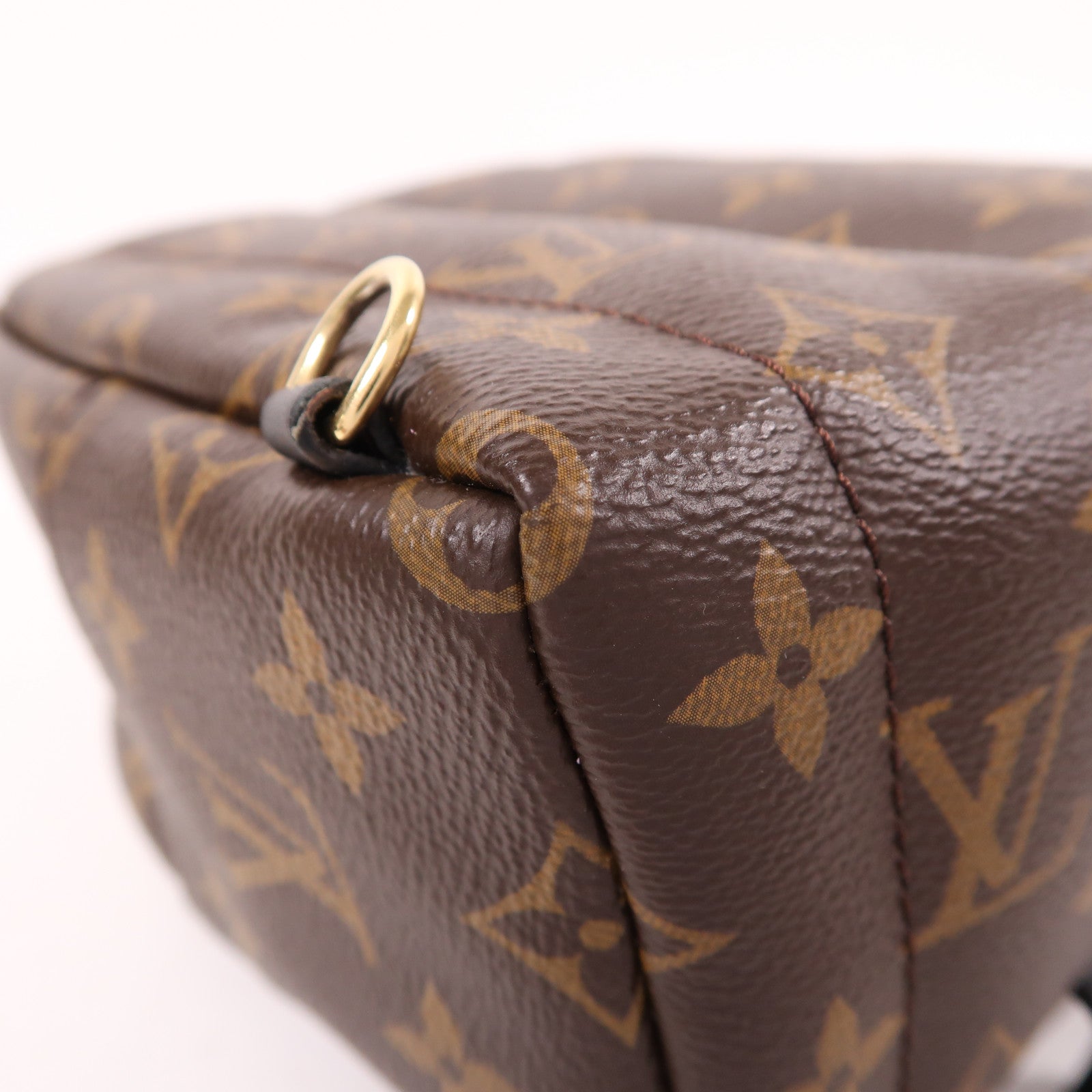 LOUIS VUITTON LV GHW Palm Springs Mini Backpack Monogram M44873 Brown