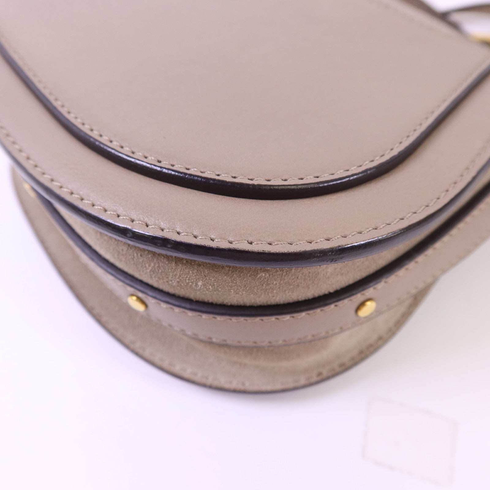 Chloe 牛皮皮革Nile金扣手挽肩背兩用袋