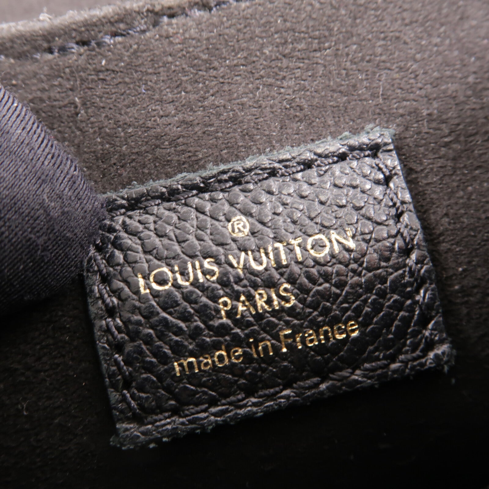 LOUIS VUITTON Monogram Empreinte Tiny Backpack金扣背包