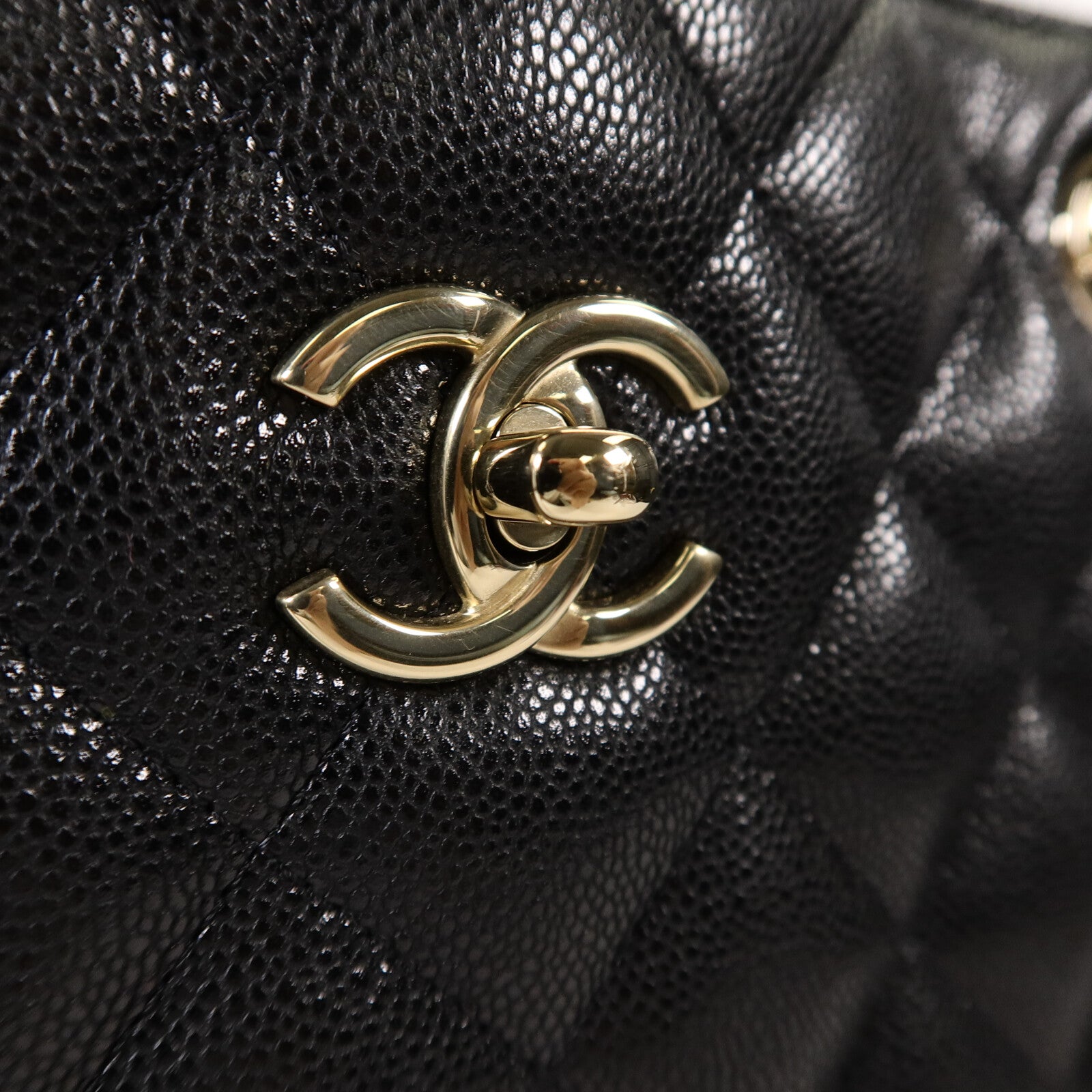 CHANEL 牛皮皮革Chain Shoulder Bag鏈帶肩背袋