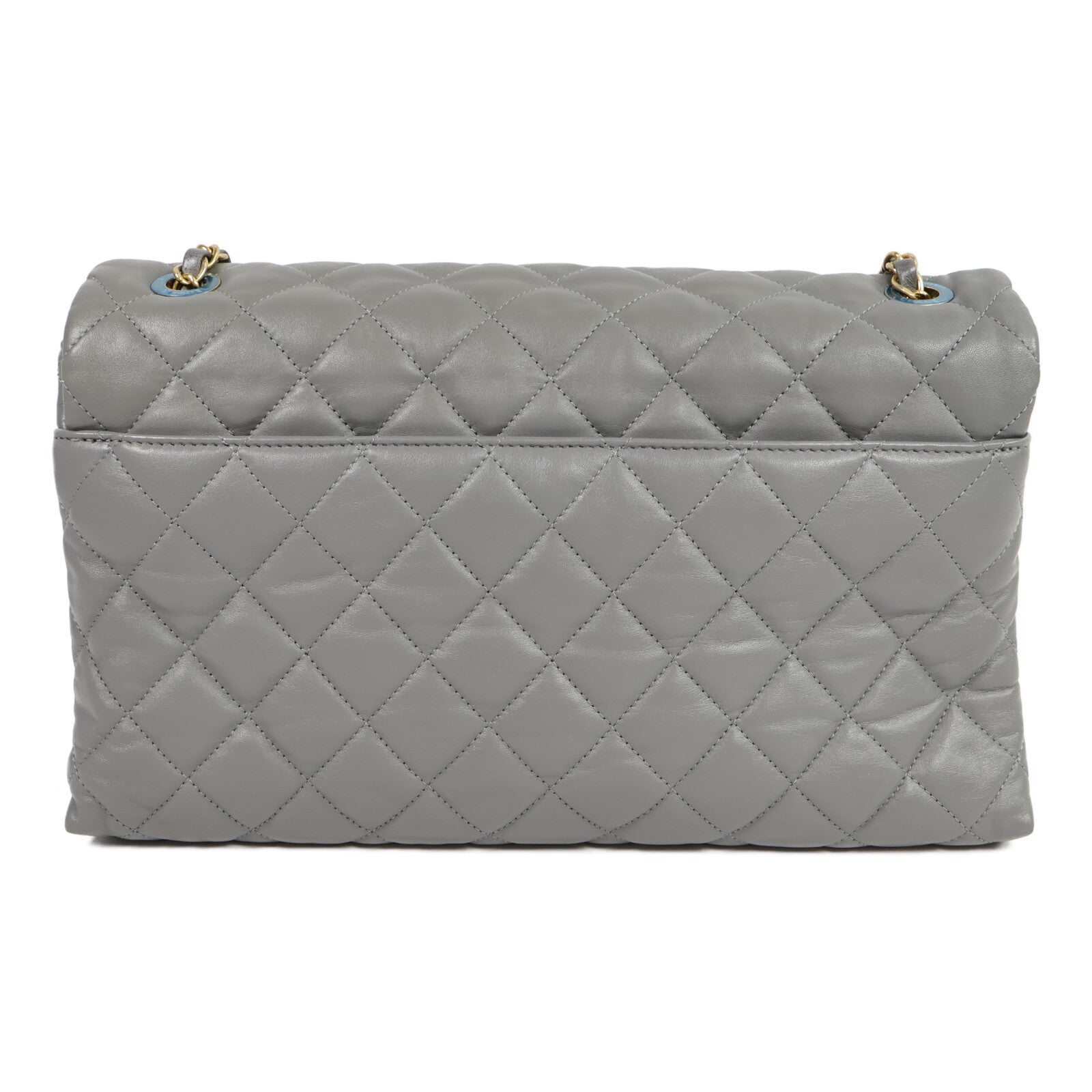 CHANEL 牛皮/羊皮皮革Chain Shoulder Bag鏈帶肩背袋