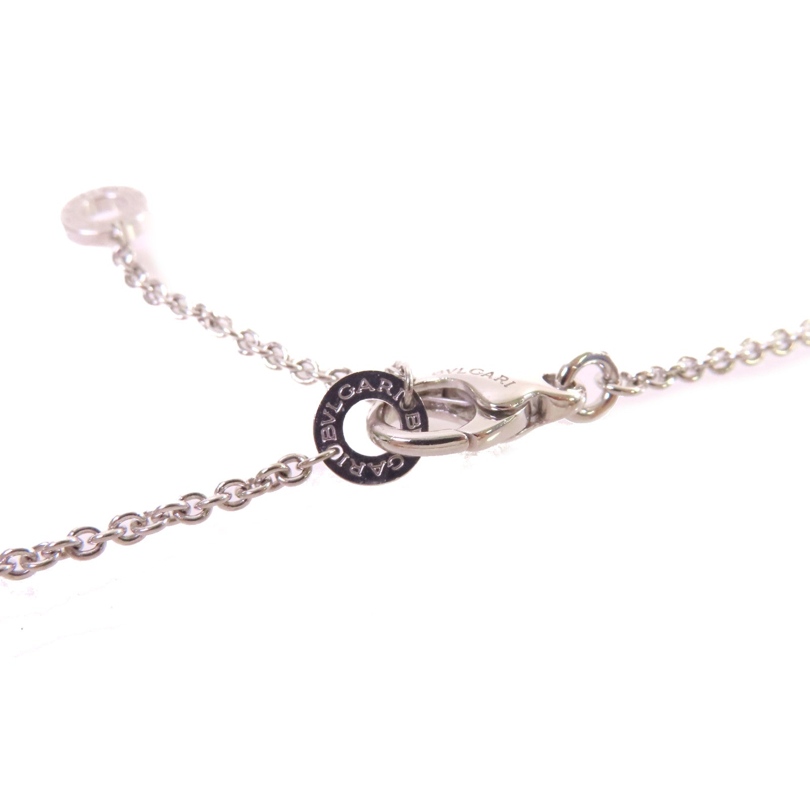 BVLGARI 18K白金/鑽石B.zero1 Diamond Necklace項鏈