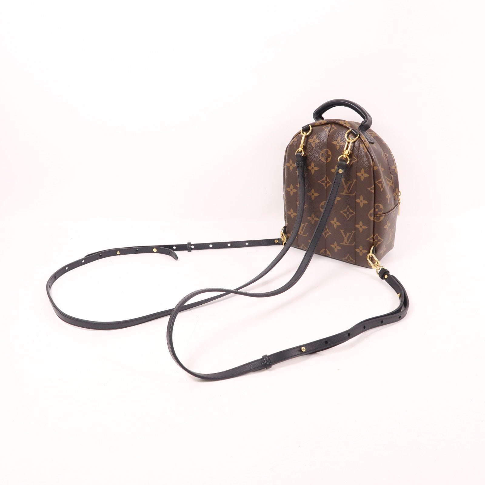 LOUIS VUITTON LV GHW Palm Springs Mini Backpack Monogram M44873 Brown
