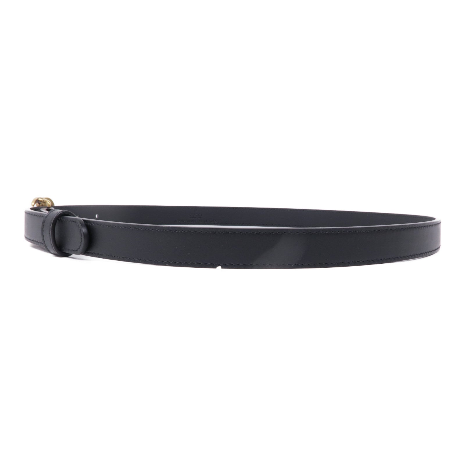 GUCCI 牛皮皮革Belt金扣皮帶
