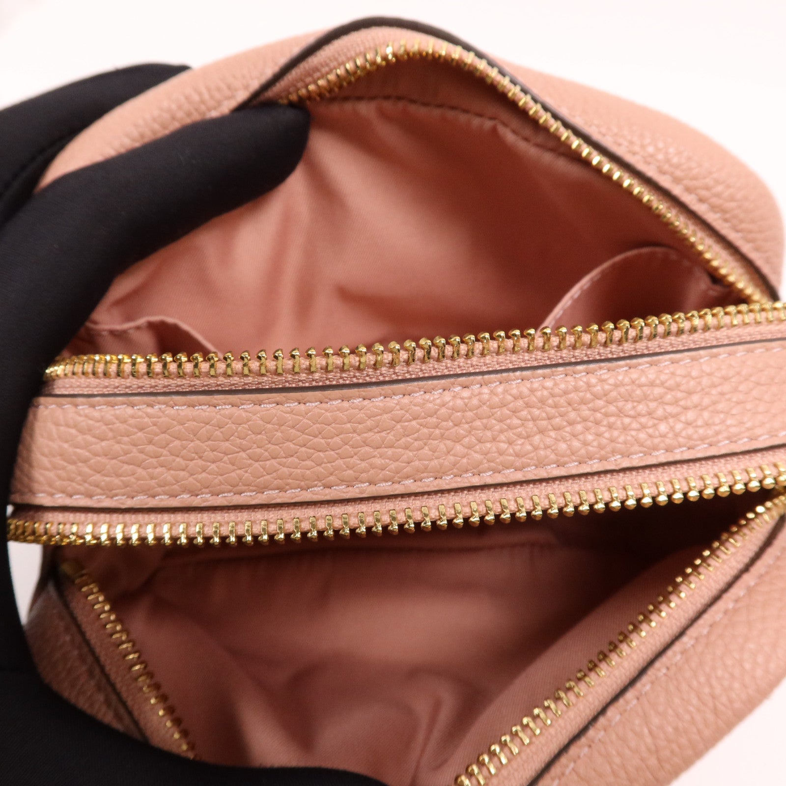 牛皮皮革Shoulder Bag金扣肩背袋