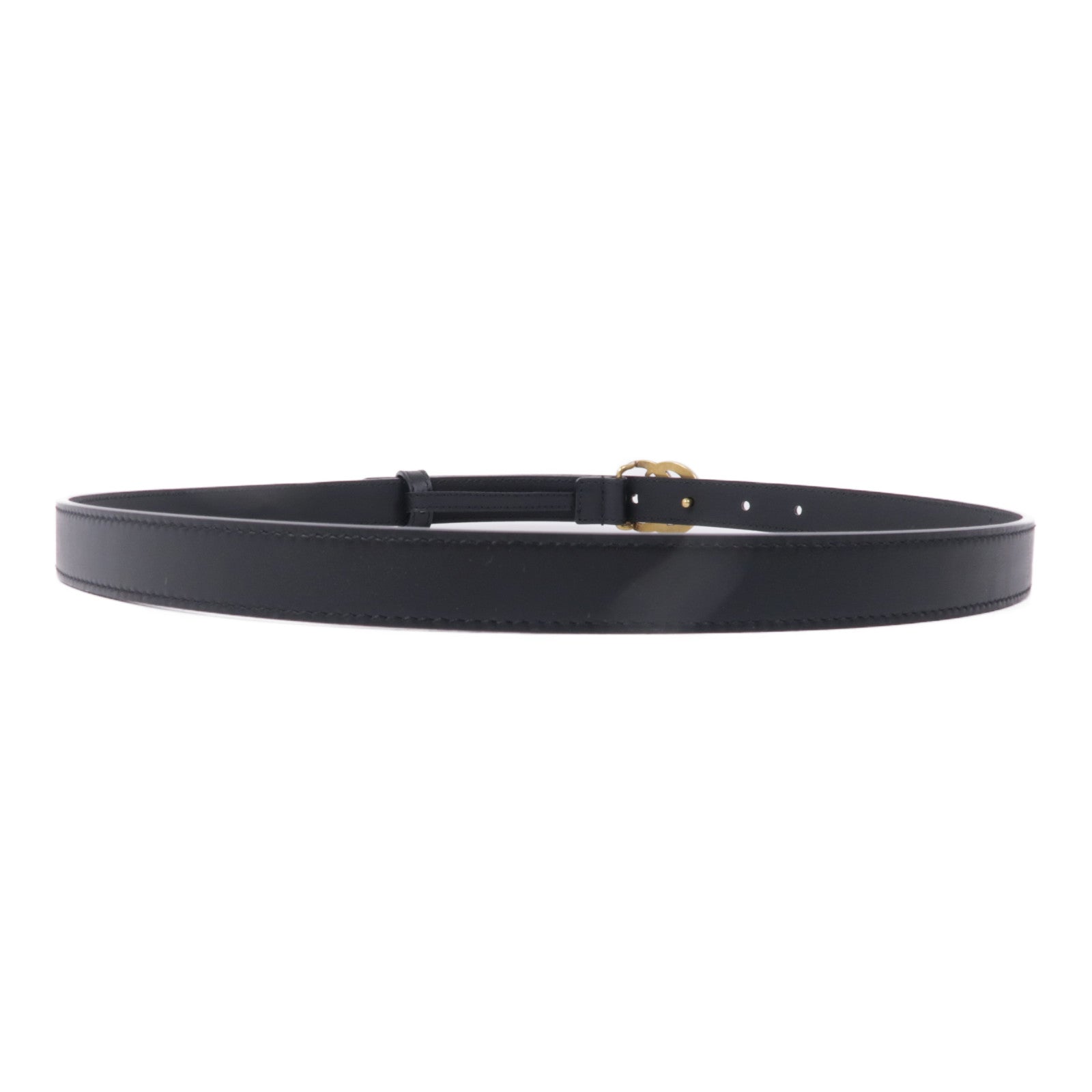GUCCI 牛皮皮革Belt金扣皮帶