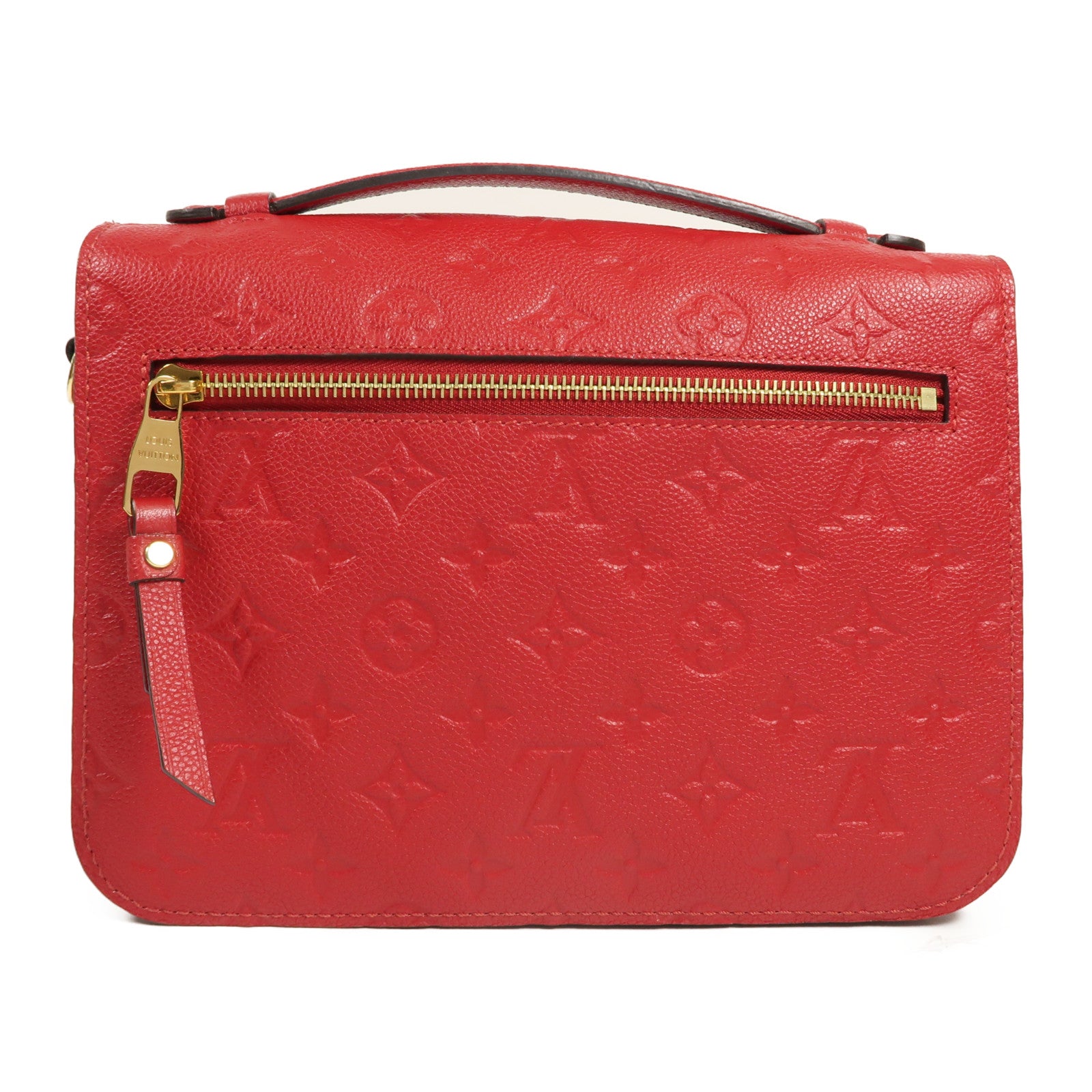 LOUIS VUITTON Monogram Empreinte Pochette Metis金扣手挽肩背兩用袋