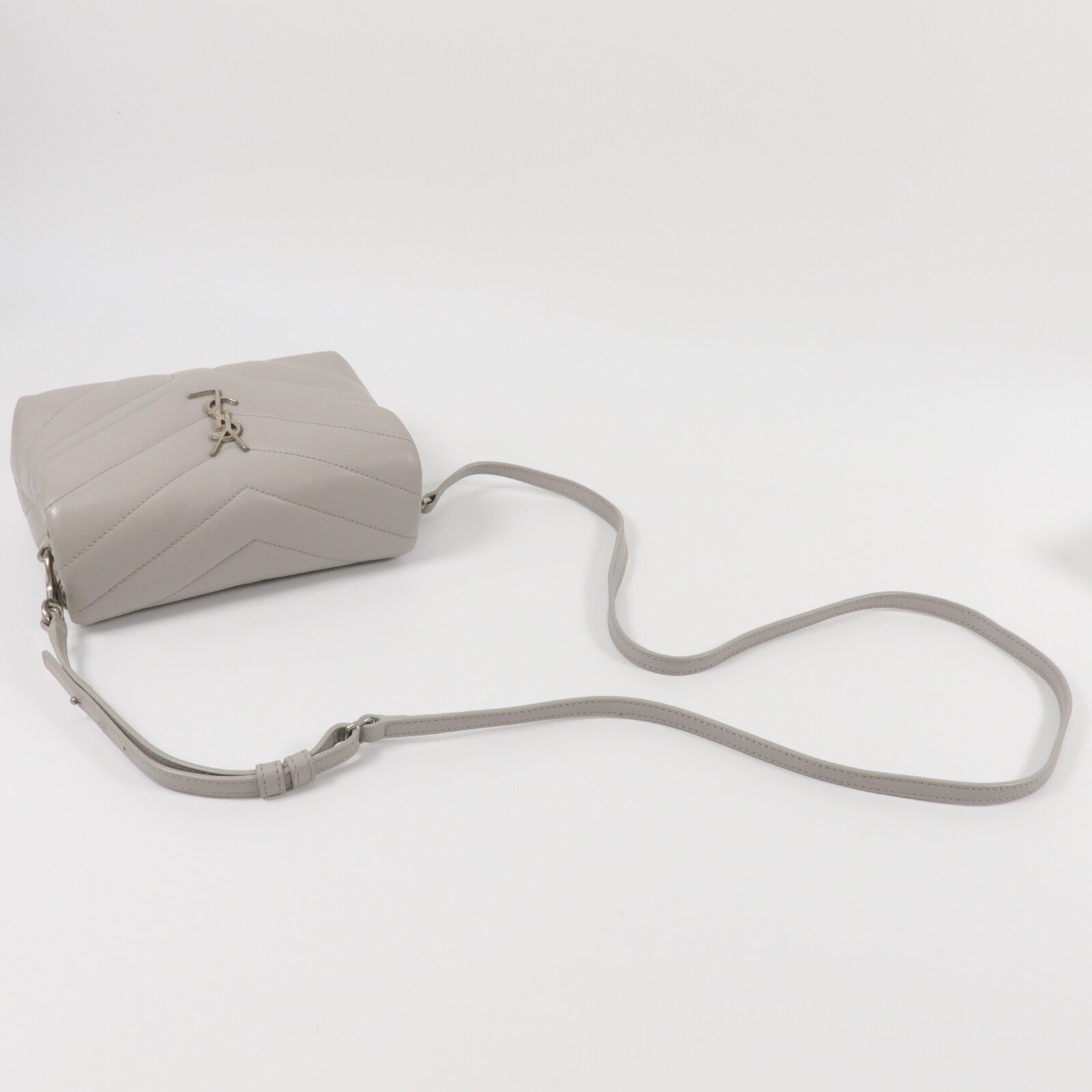 SAINT LAURENT 牛皮皮革Loulou Toy Shoulder Bag肩背袋