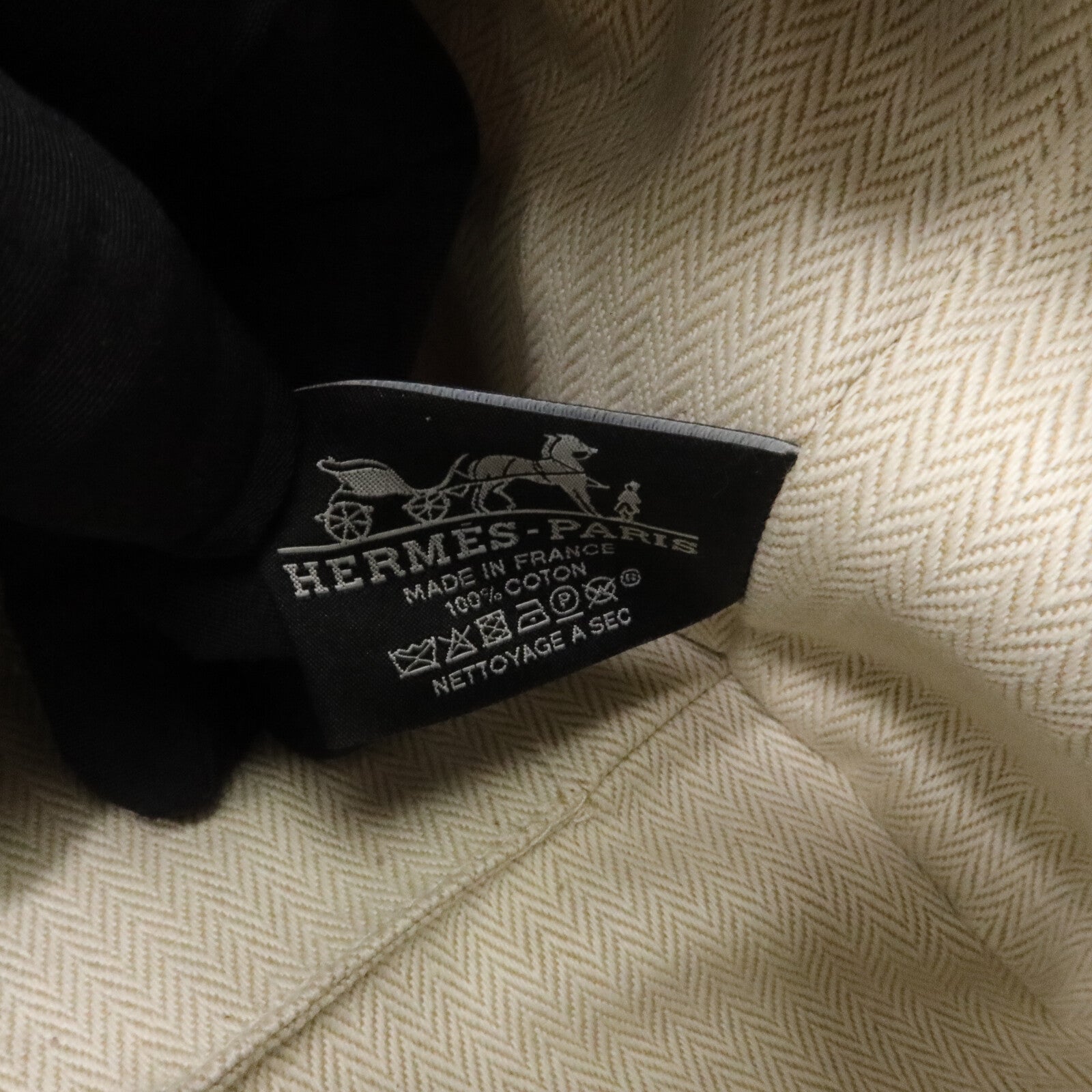 HERMES 帆布Bride a Brac PM手挽袋