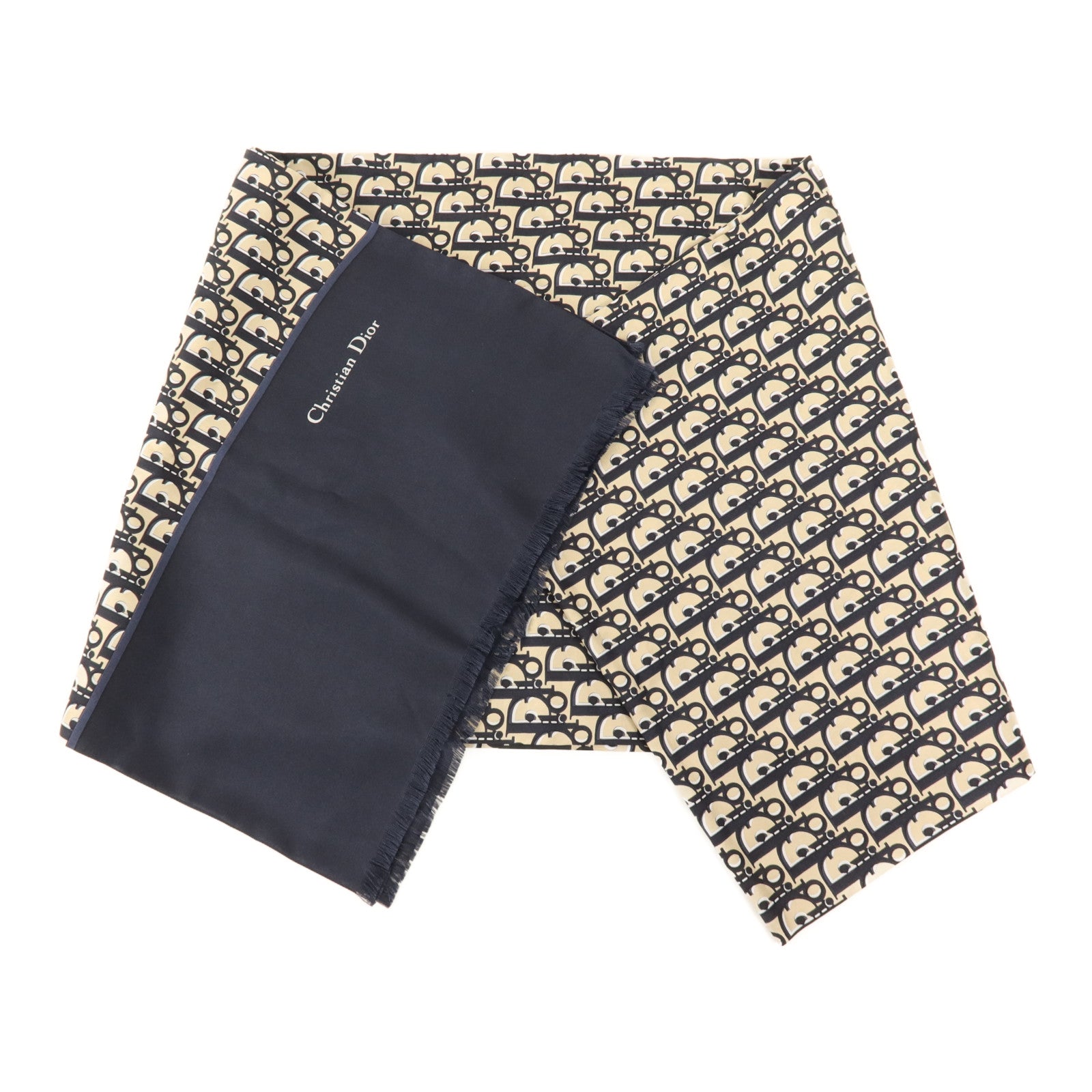 Dior 絲質Oblique Scarf絲巾