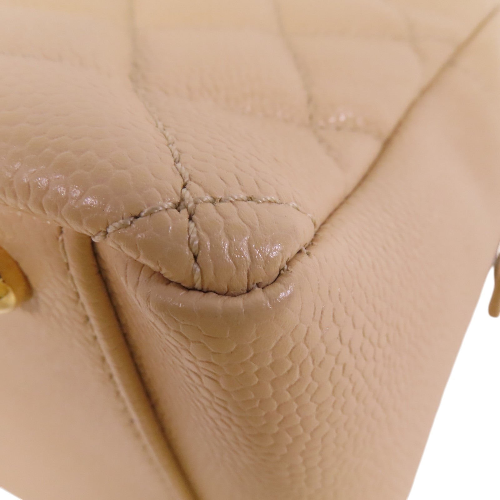 CHANEL 牛皮皮革Chain Shoulder Bag金扣鏈帶肩背愛