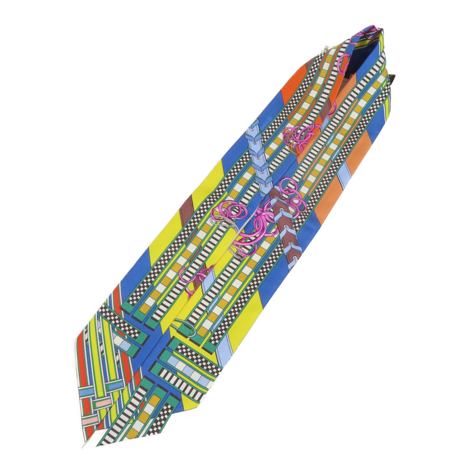 HERMES 絲質Twilly絲巾