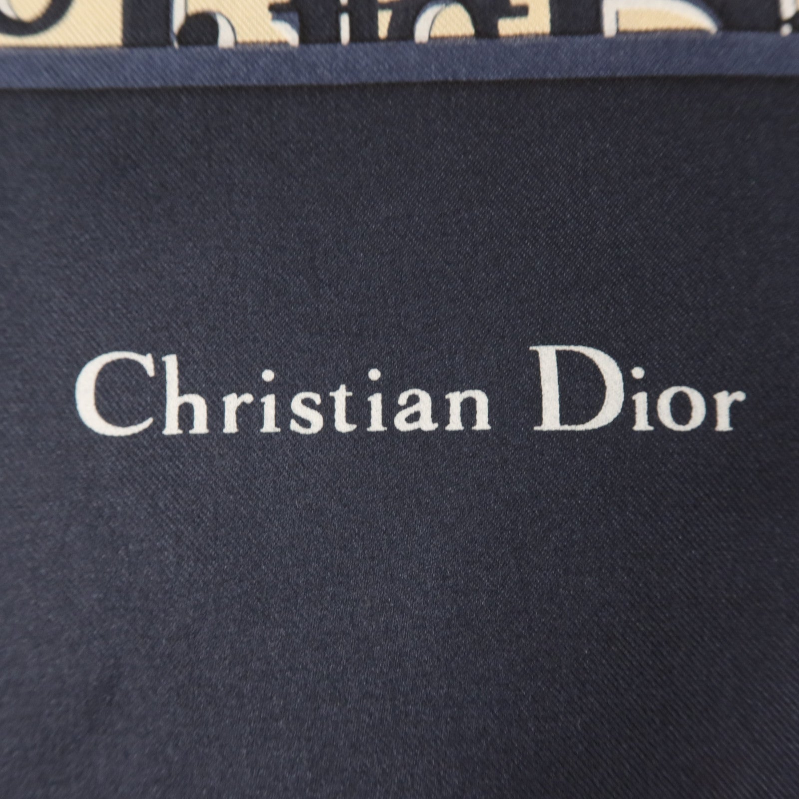 Dior 絲質Oblique Scarf絲巾