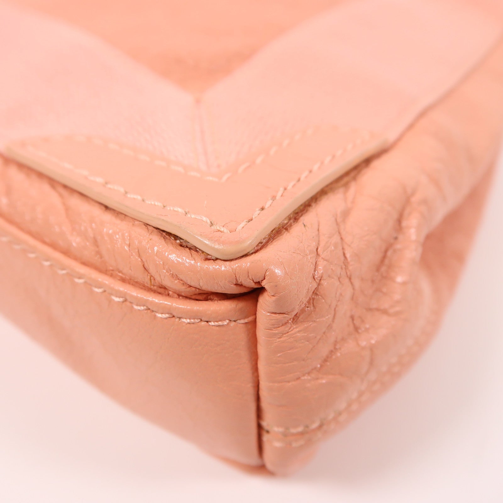 BALENCIAGA 牛皮皮革Cabas銀扣手挽肩背兩用袋