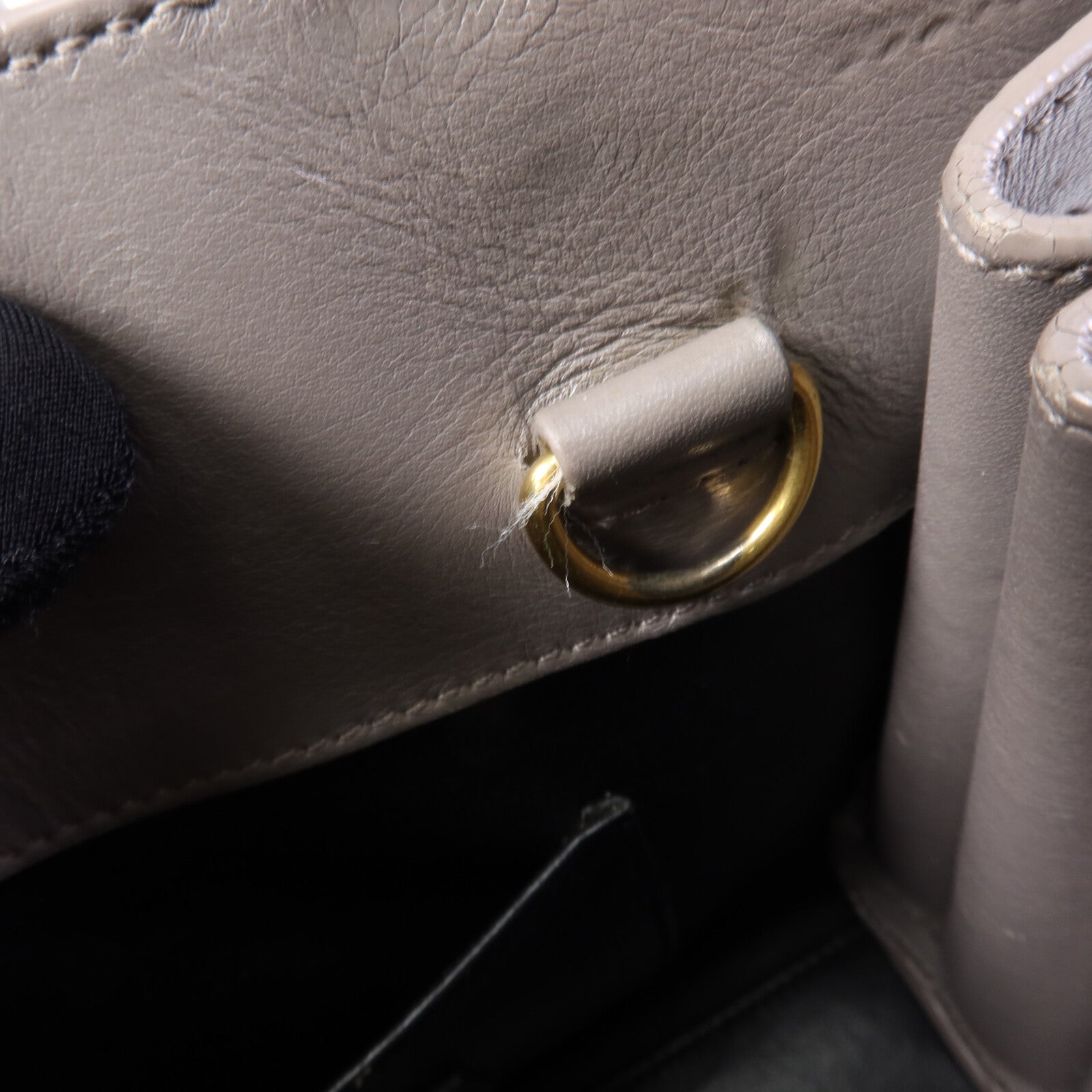 YVES SAINT LAURENT 牛皮皮革Sac De Jour手挽肩背兩用袋