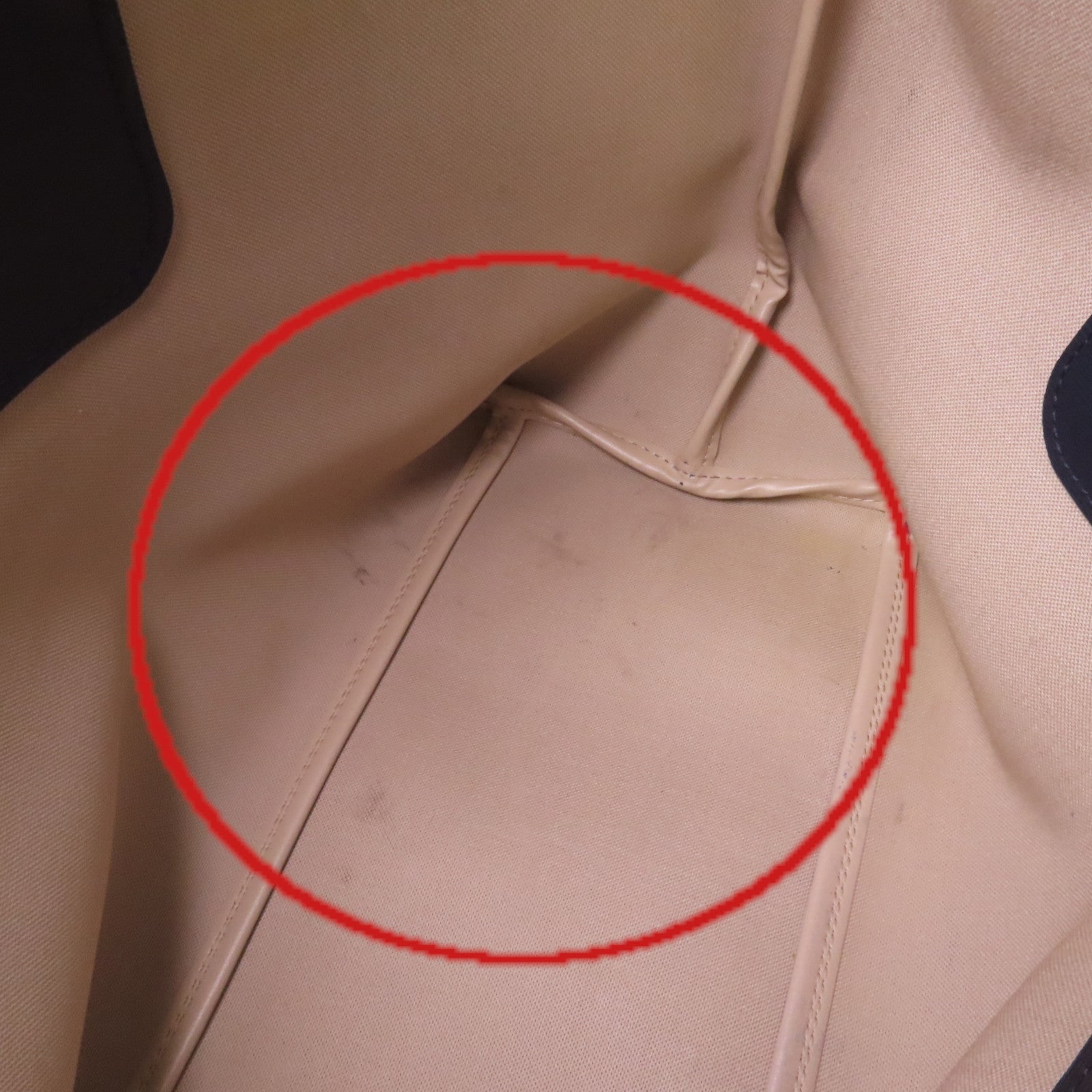 Longchamp 牛皮皮革Hand Bag銀扣手挽袋