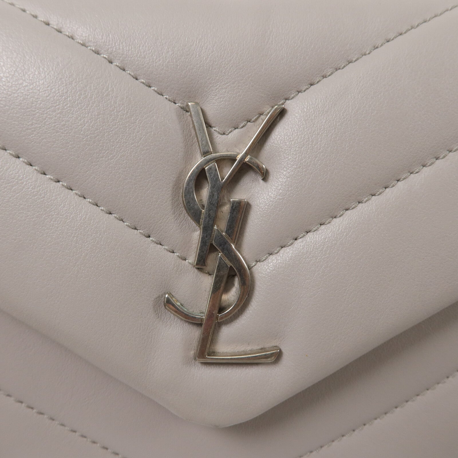 SAINT LAURENT 牛皮皮革Loulou Toy Shoulder Bag肩背袋