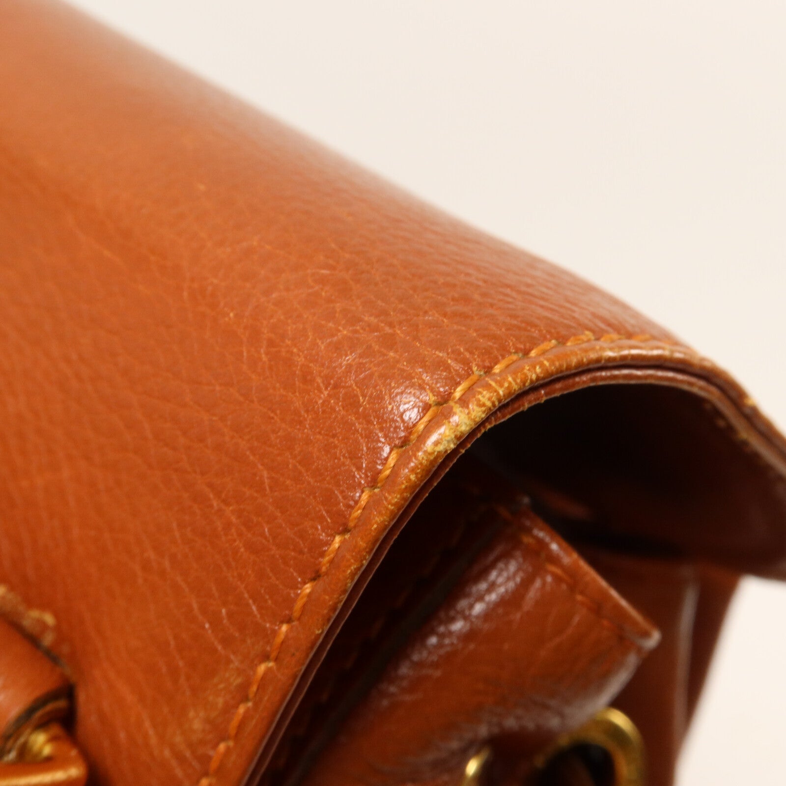 GUCCI 牛皮皮革Vintage Bamboo Backpack背包