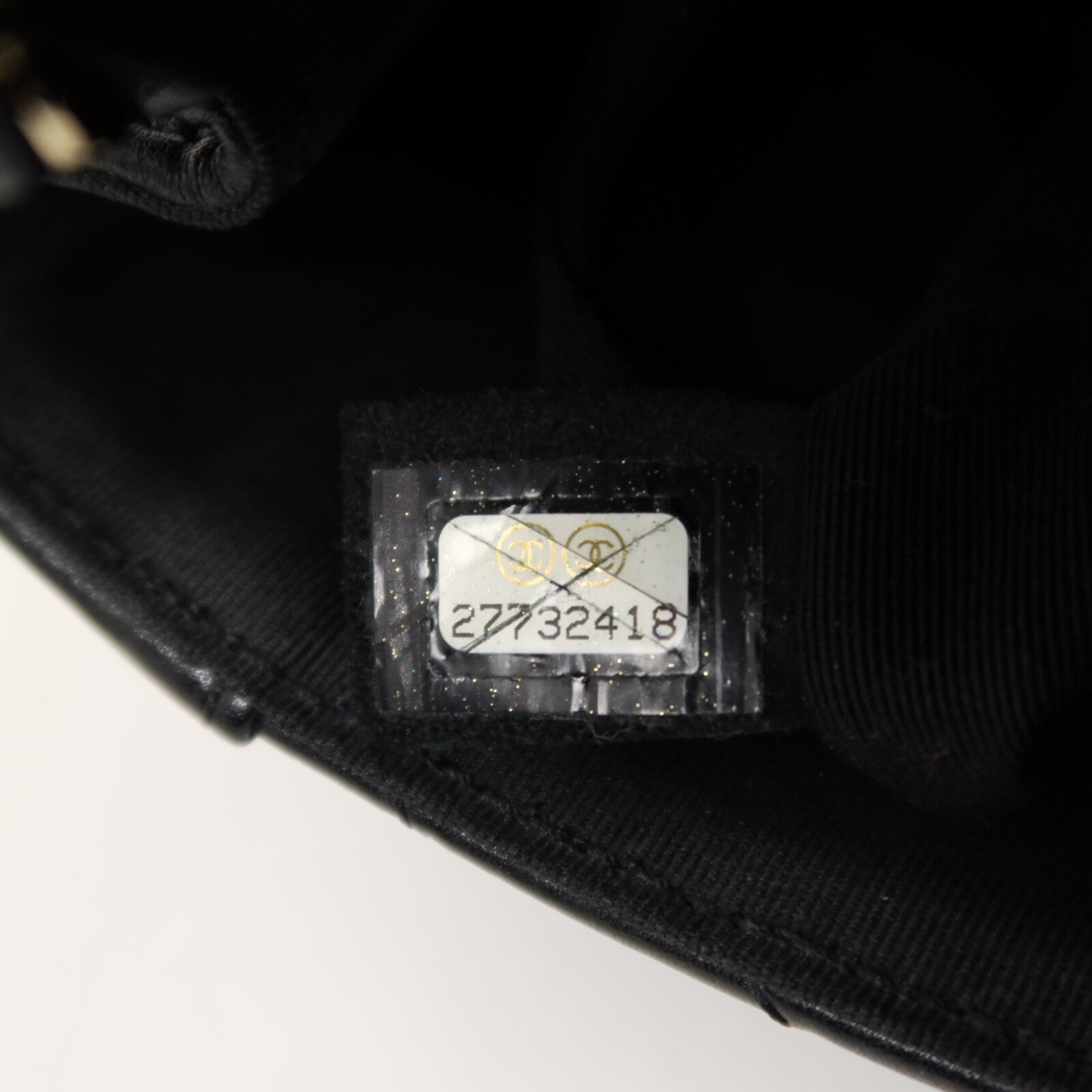 CHANEL 牛皮皮革Chain Shoulder金扣鏈帶肩背袋