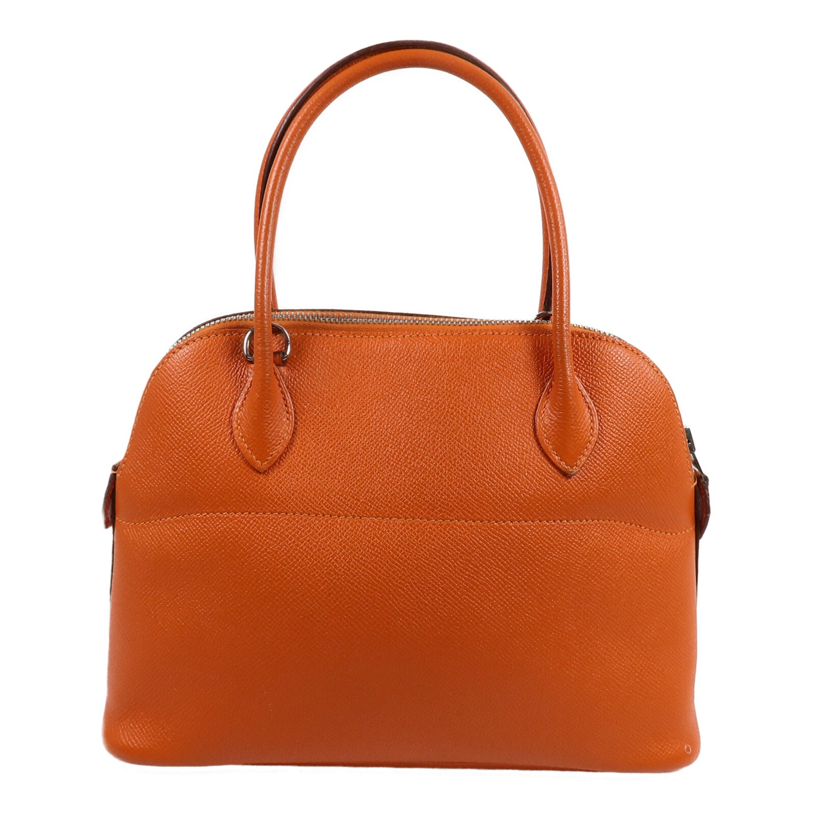 HERMES Epsom皮革Bolide 27手挽袋Feu