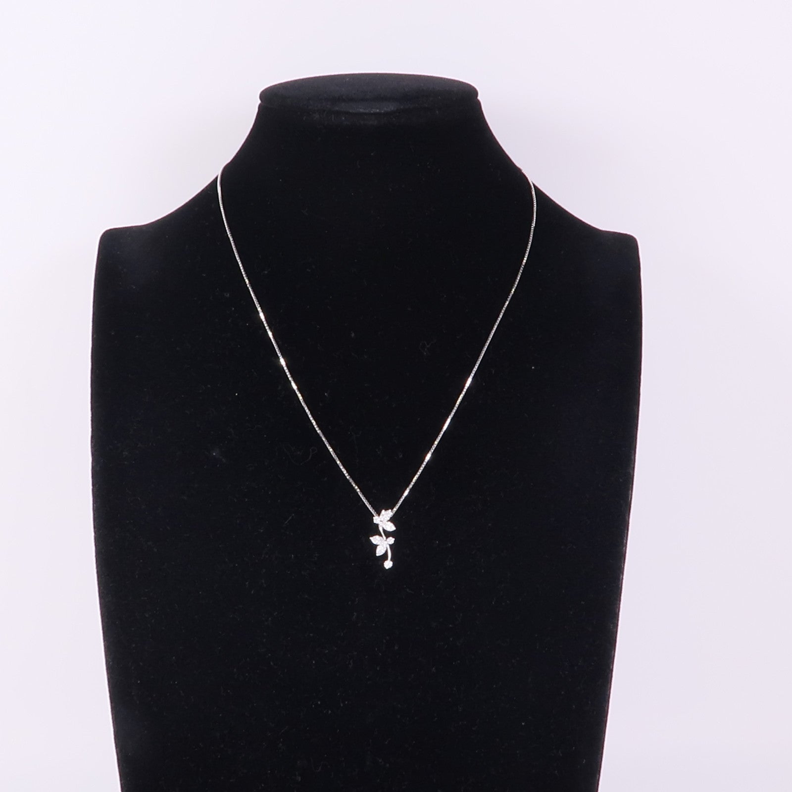 JEWELRY 【激減優惠】18K白金Diamond Necklace鑽石項鍊