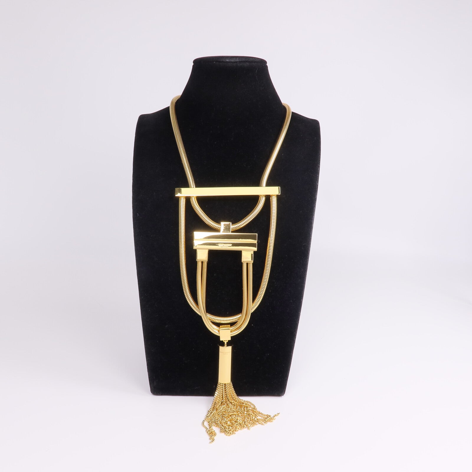 SAINT LAURENT 金屬Opium Tassel Necklace項鍊