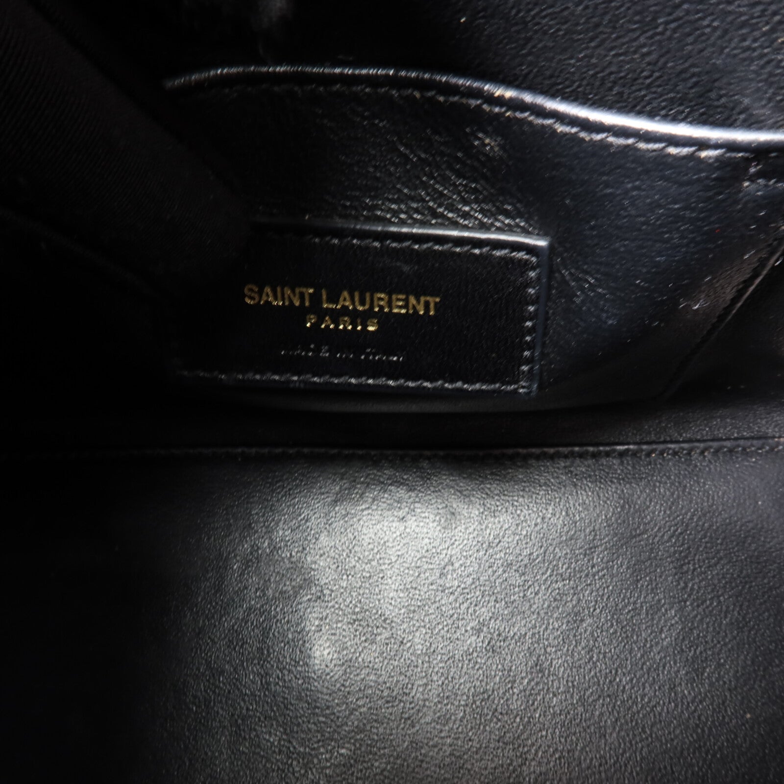 YVES SAINT LAURENT 牛皮皮革Sac De Jour手挽肩背兩用袋