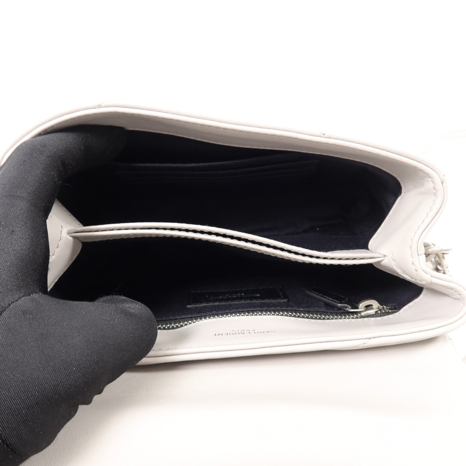 SAINT LAURENT 牛皮皮革Loulou Toy Shoulder Bag肩背袋
