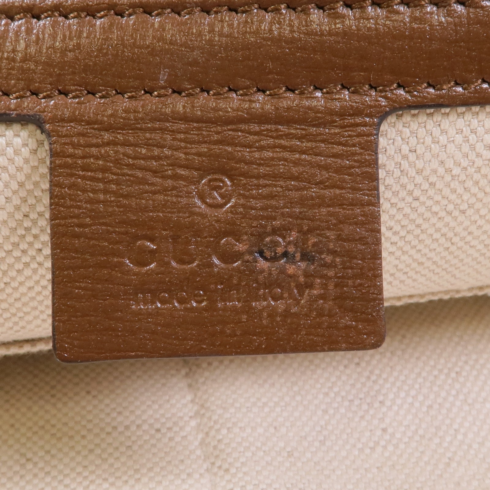 GUCCI 塗層帆布1955 Horsebit金扣手挽肩背兩用袋