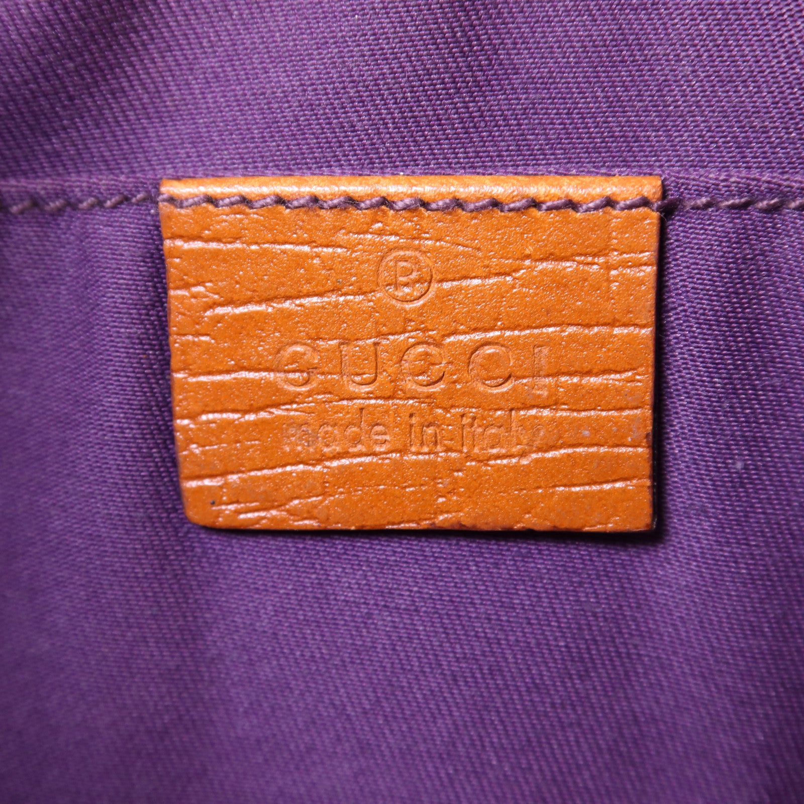 GUCCI 帆布Shoulder Bag金扣肩背袋