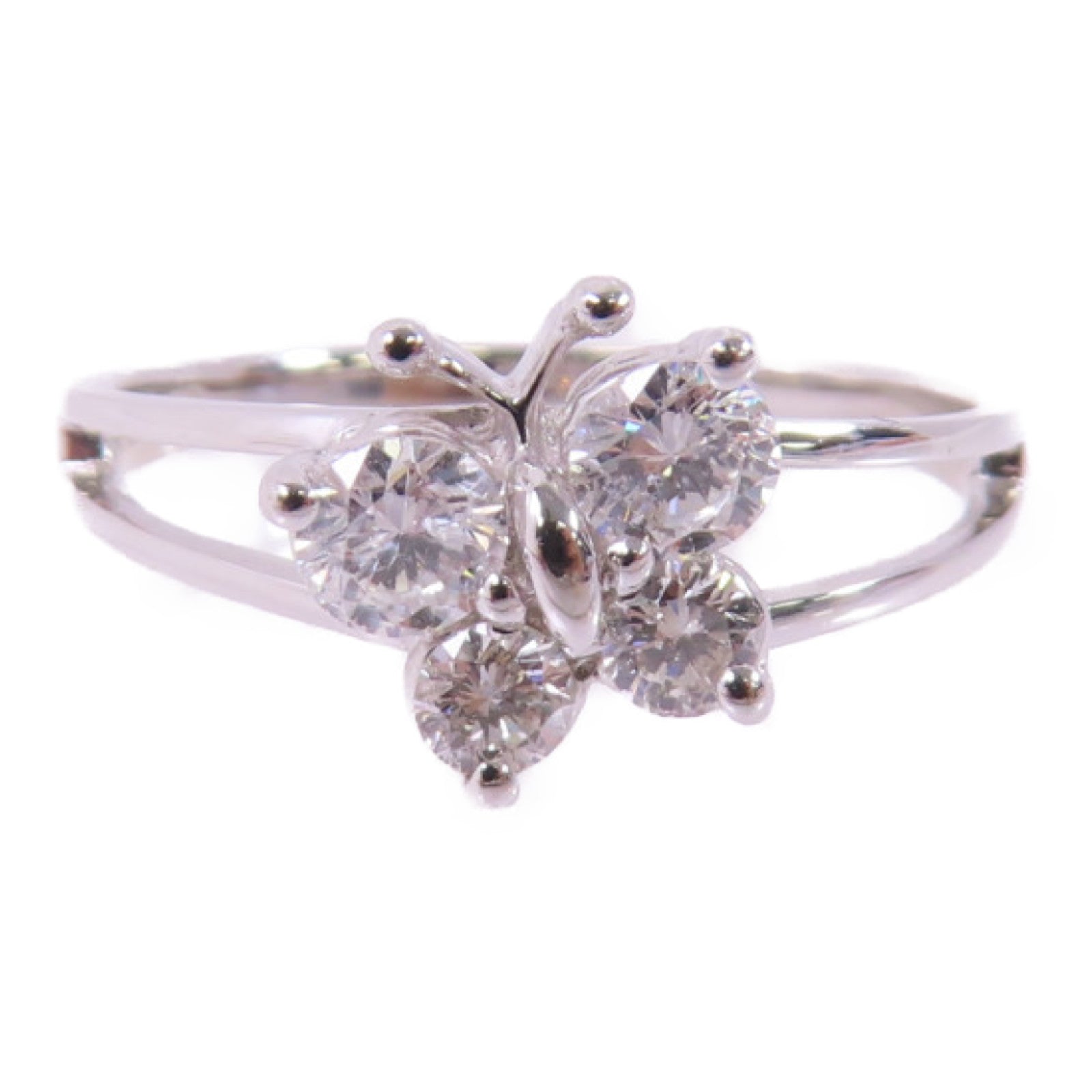 JEWELRY 【激減優惠】18K白金/0.47ct鑽石Diamond Ring戒指US#6.5