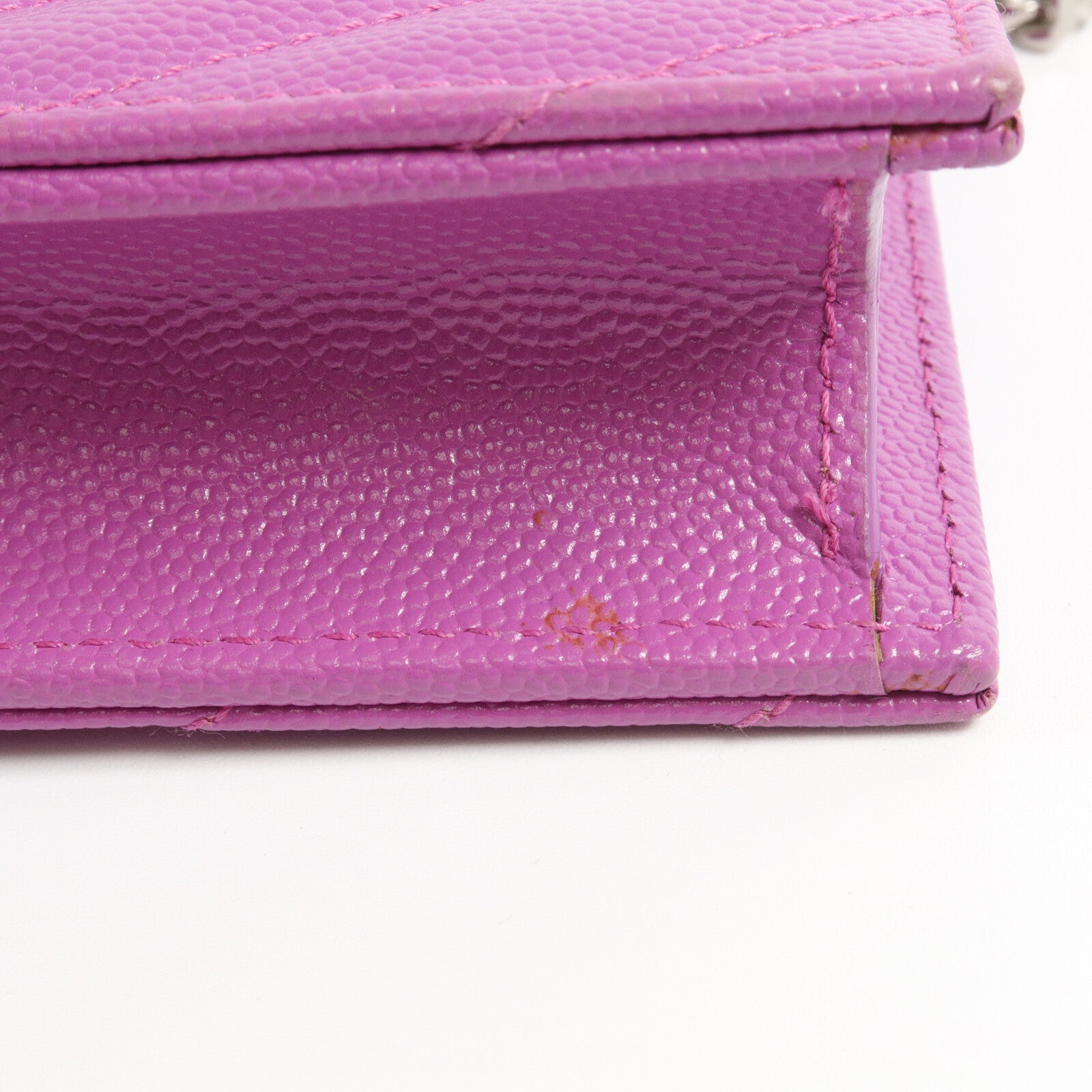 SAINT LAURENT 牛皮皮革Cassandra Envelope Chain Wallet