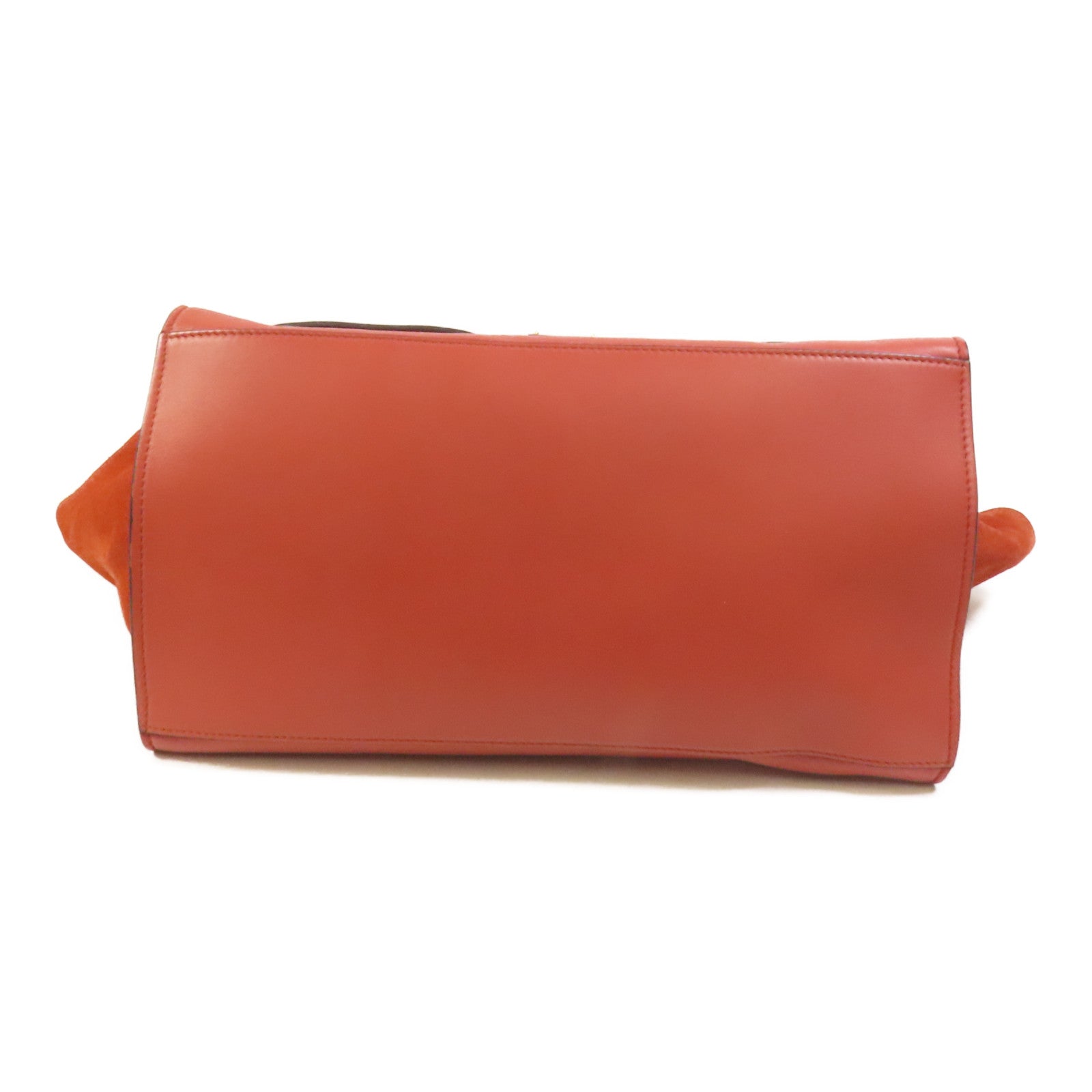 CELINE 【激減優惠】牛皮皮革/麂皮皮革Trapeze金扣手挽袋