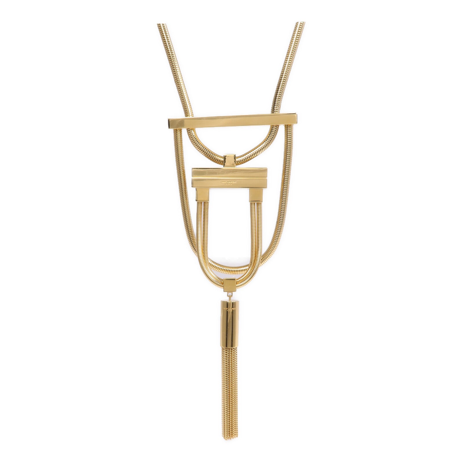 SAINT LAURENT 金屬Opium Tassel Necklace項鍊