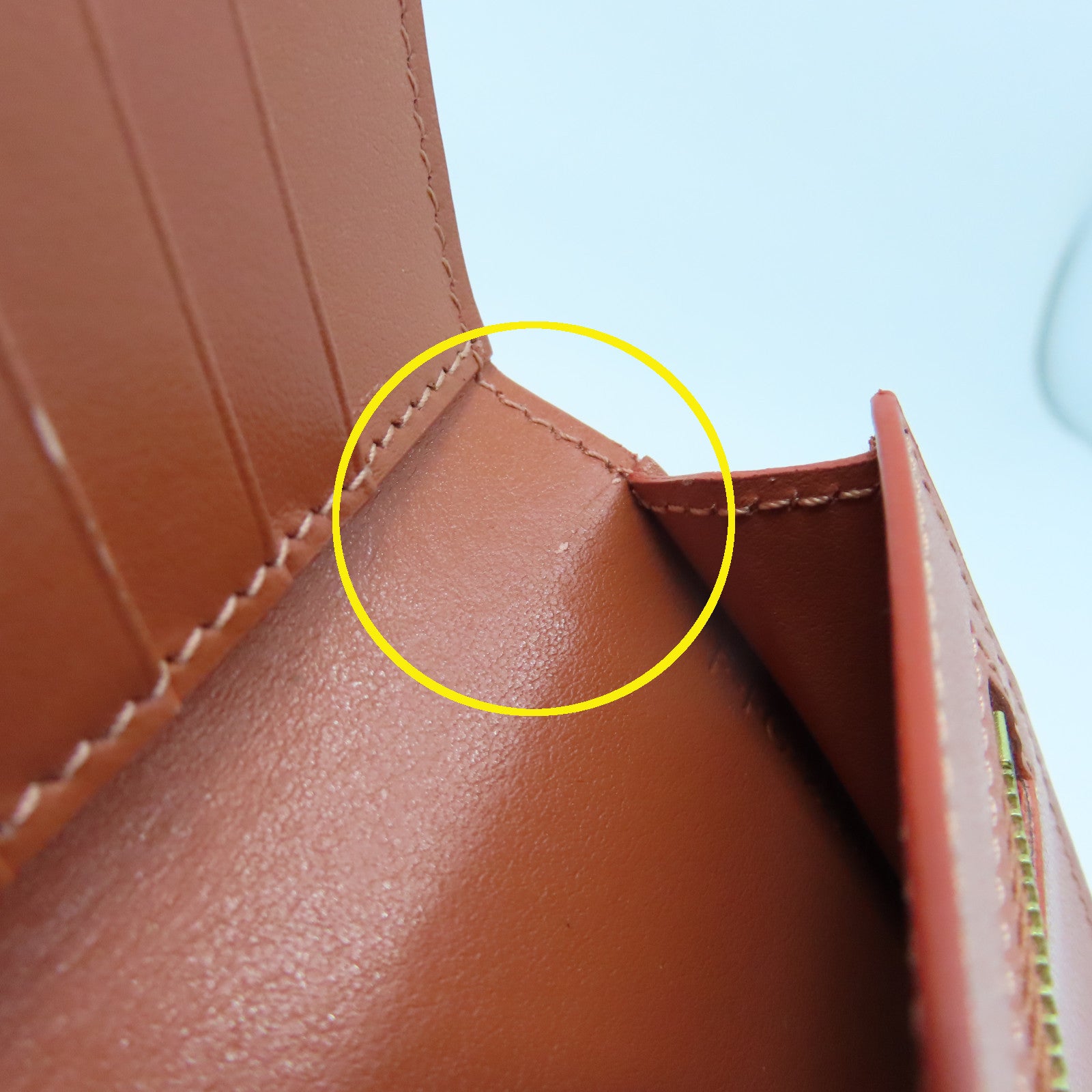CELINE 【激減優惠】牛皮皮革Wallet金扣錢包粉紅色灰色